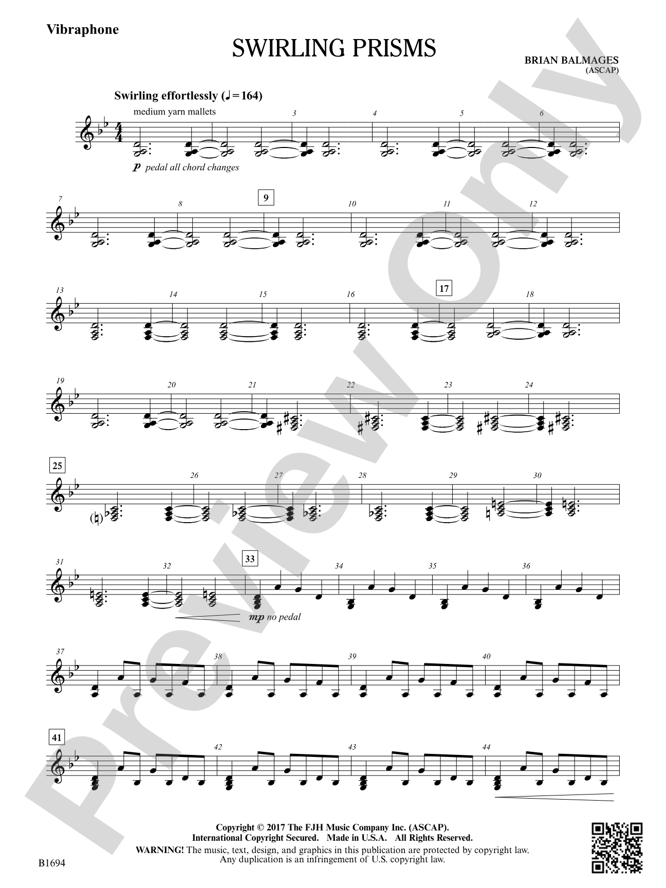 Swirling Prisms: Vibraphone
