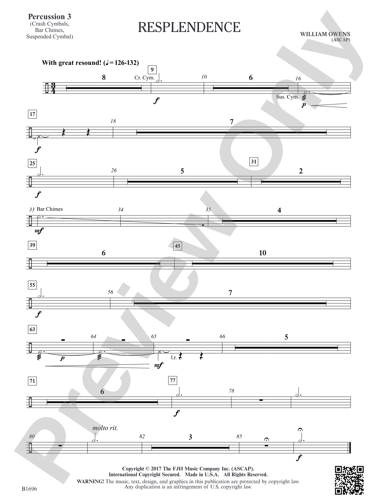 Resplendence: Percussion 3