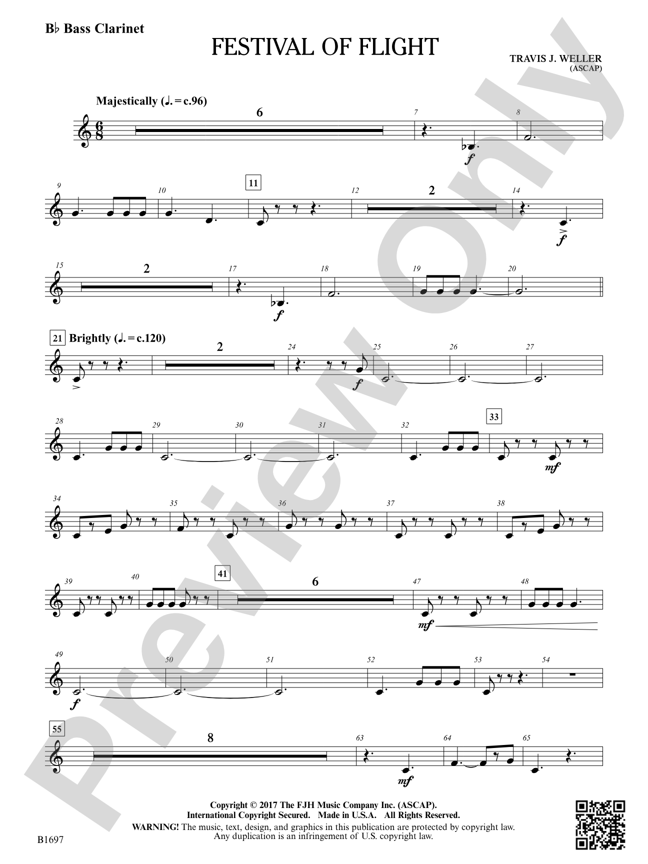 Festival of Flight: B-flat Bass Clarinet