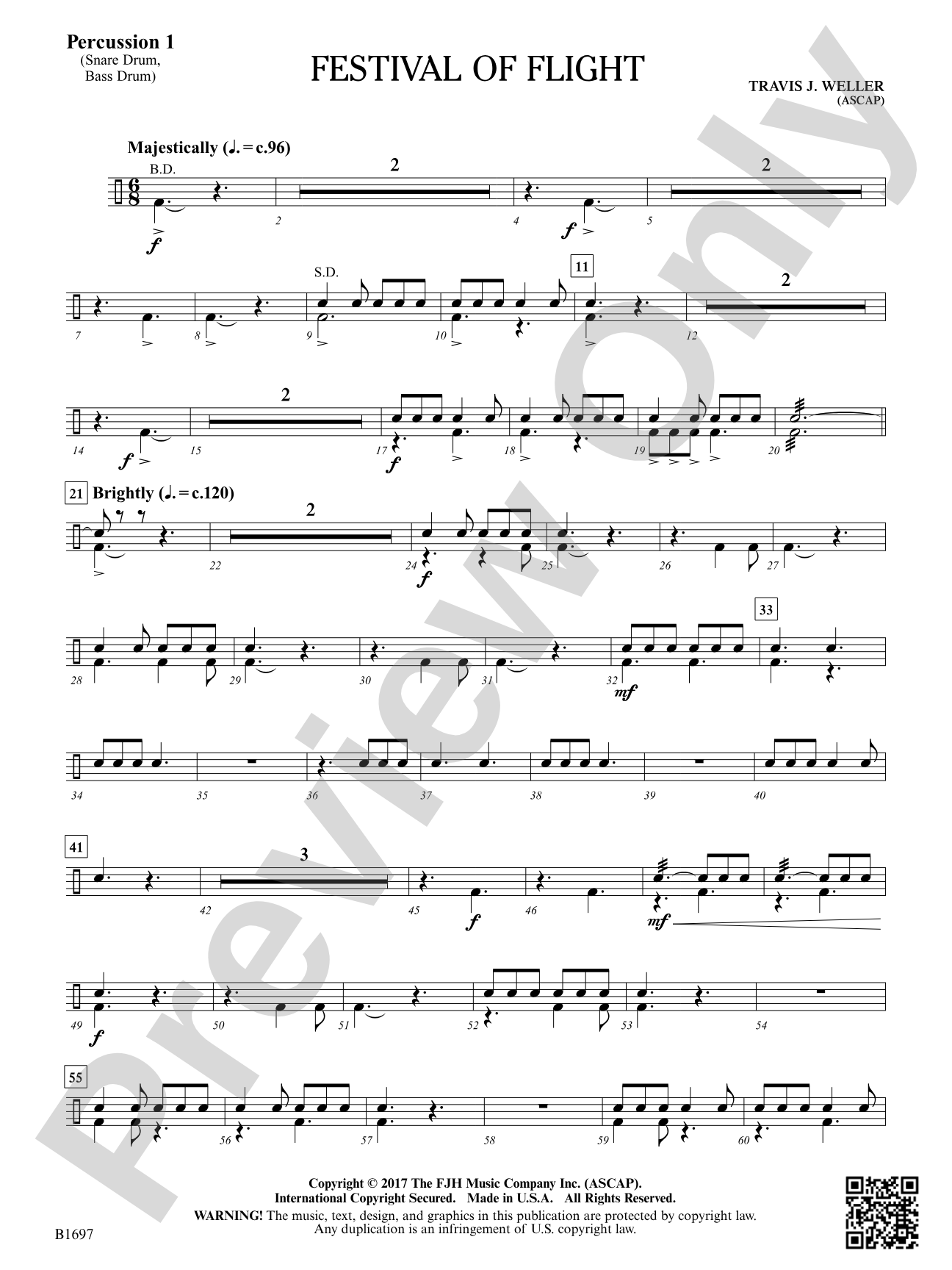 Festival of Flight: Percussion 1