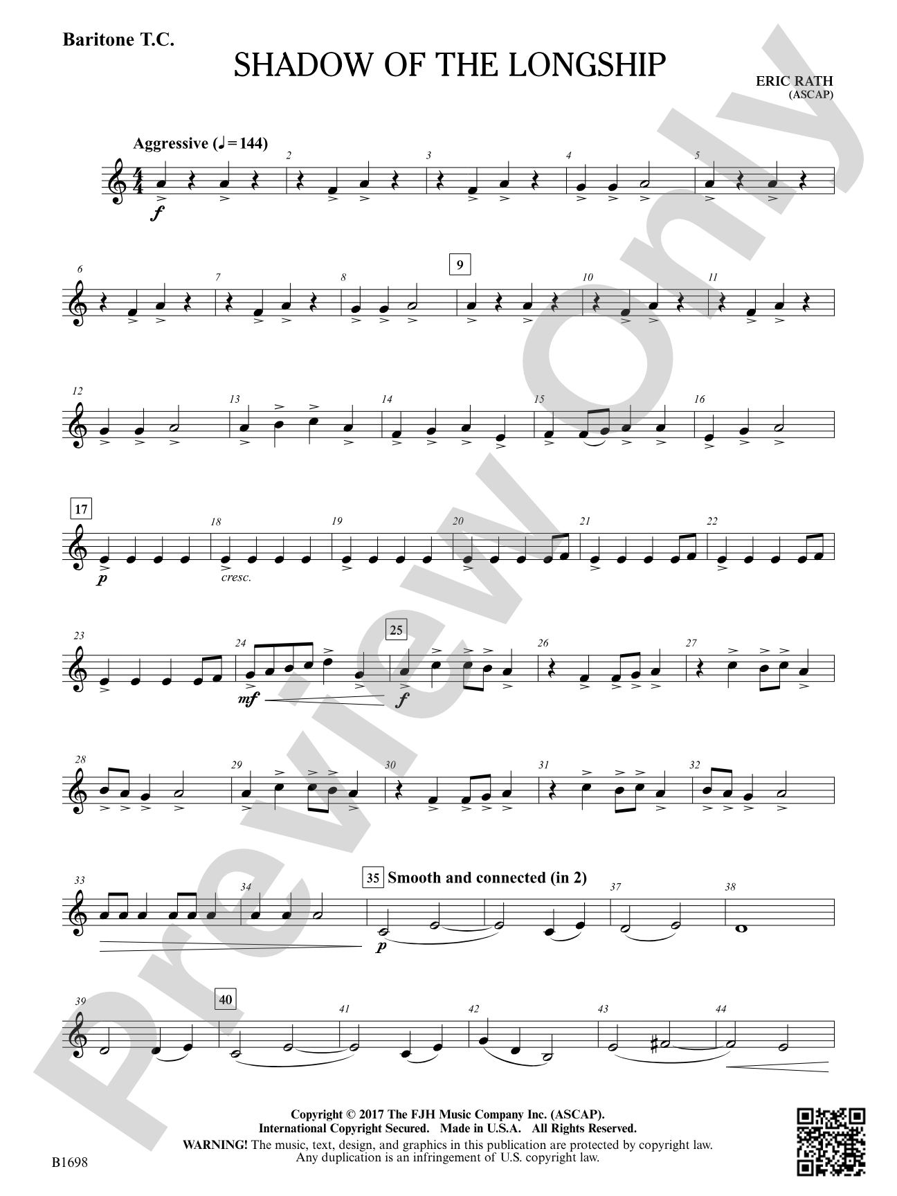 Shadow of the Longship: Baritone T.C.