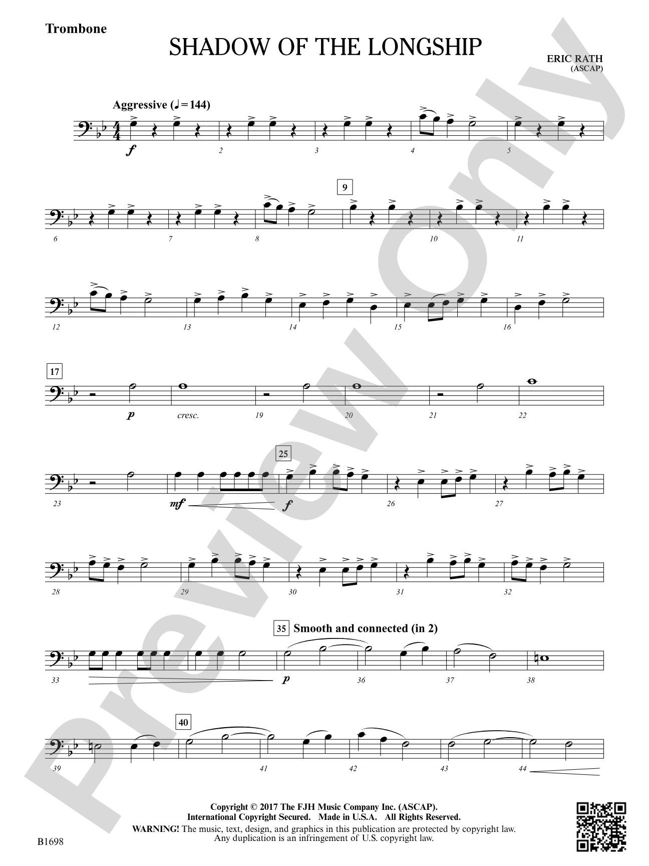 Shadow of the Longship: Trombone