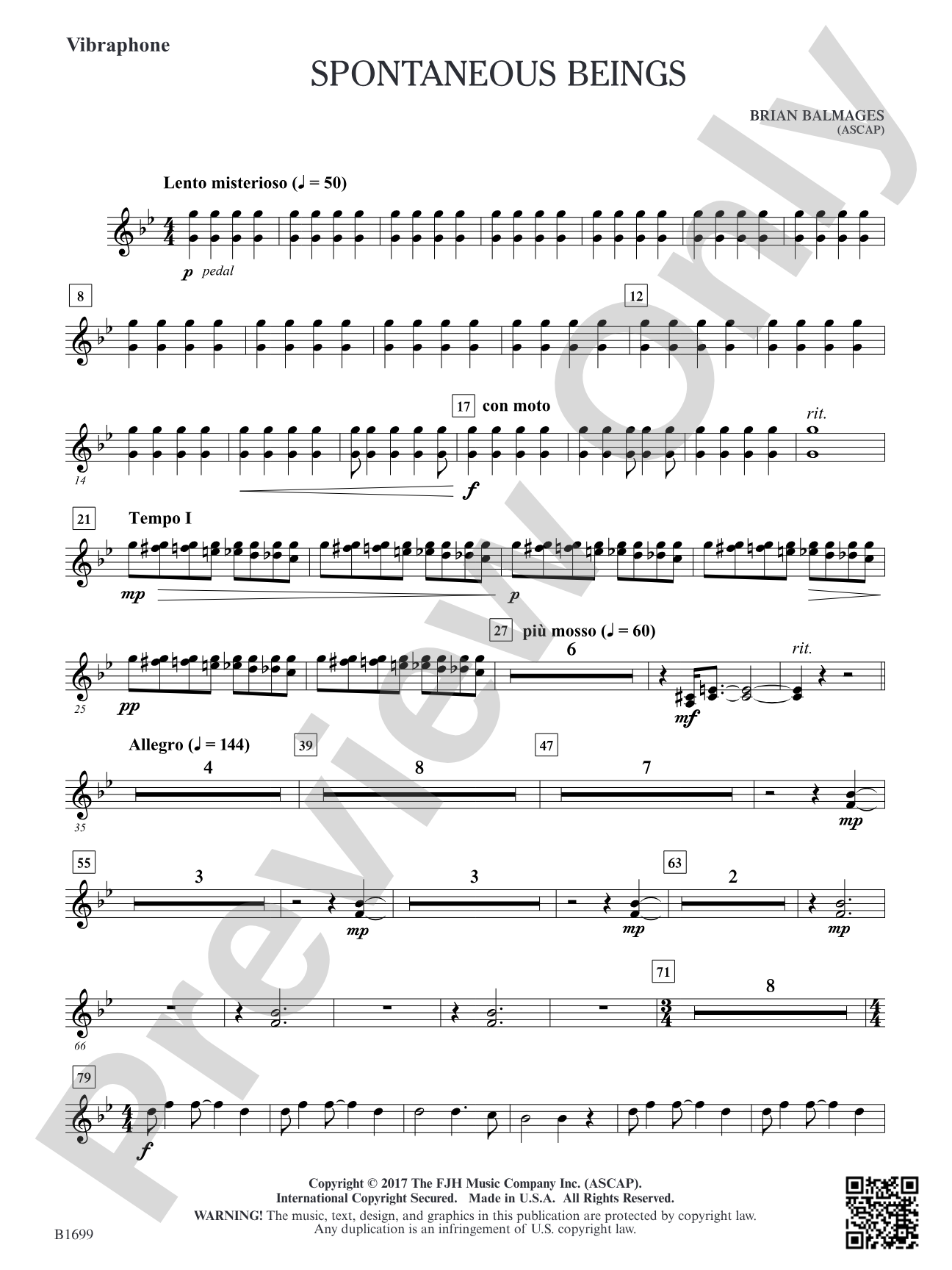 Spontaneous Beings: Vibraphone