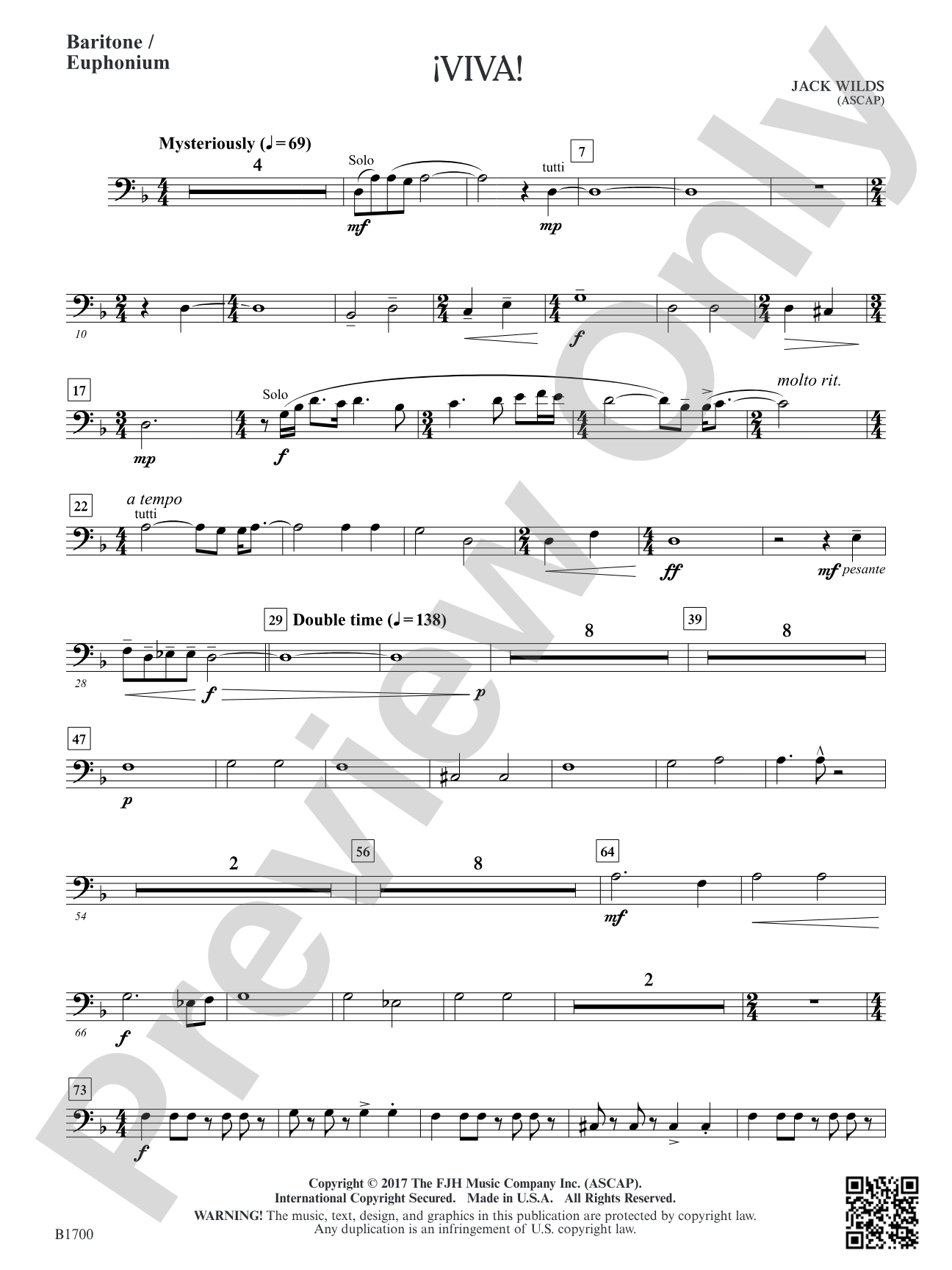 Viva!: Baritone / Euphonium
