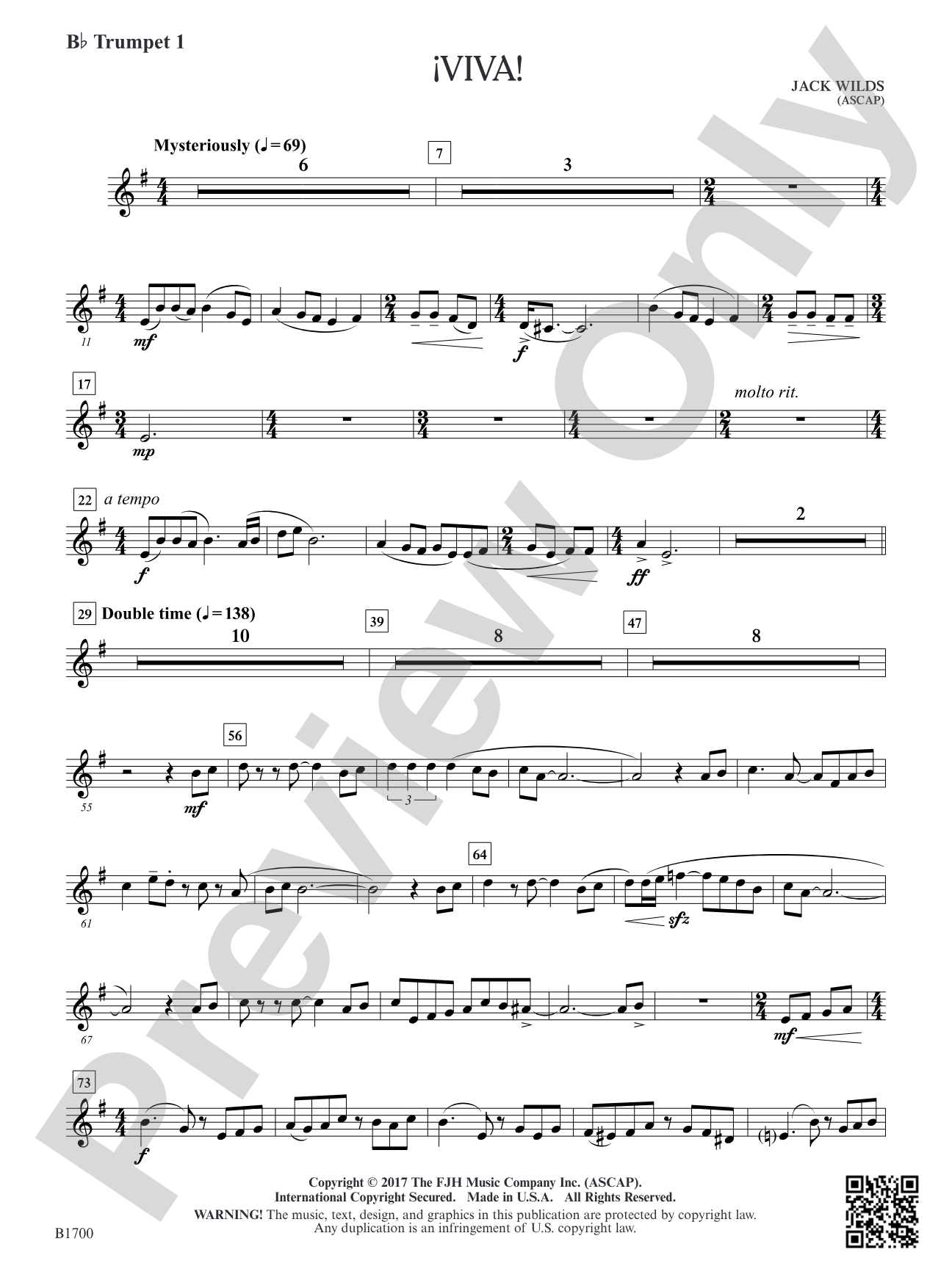 Viva!: B-flat Trumpet 1