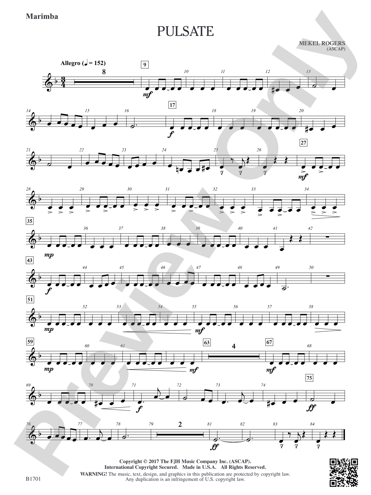 Pulsate: Marimba
