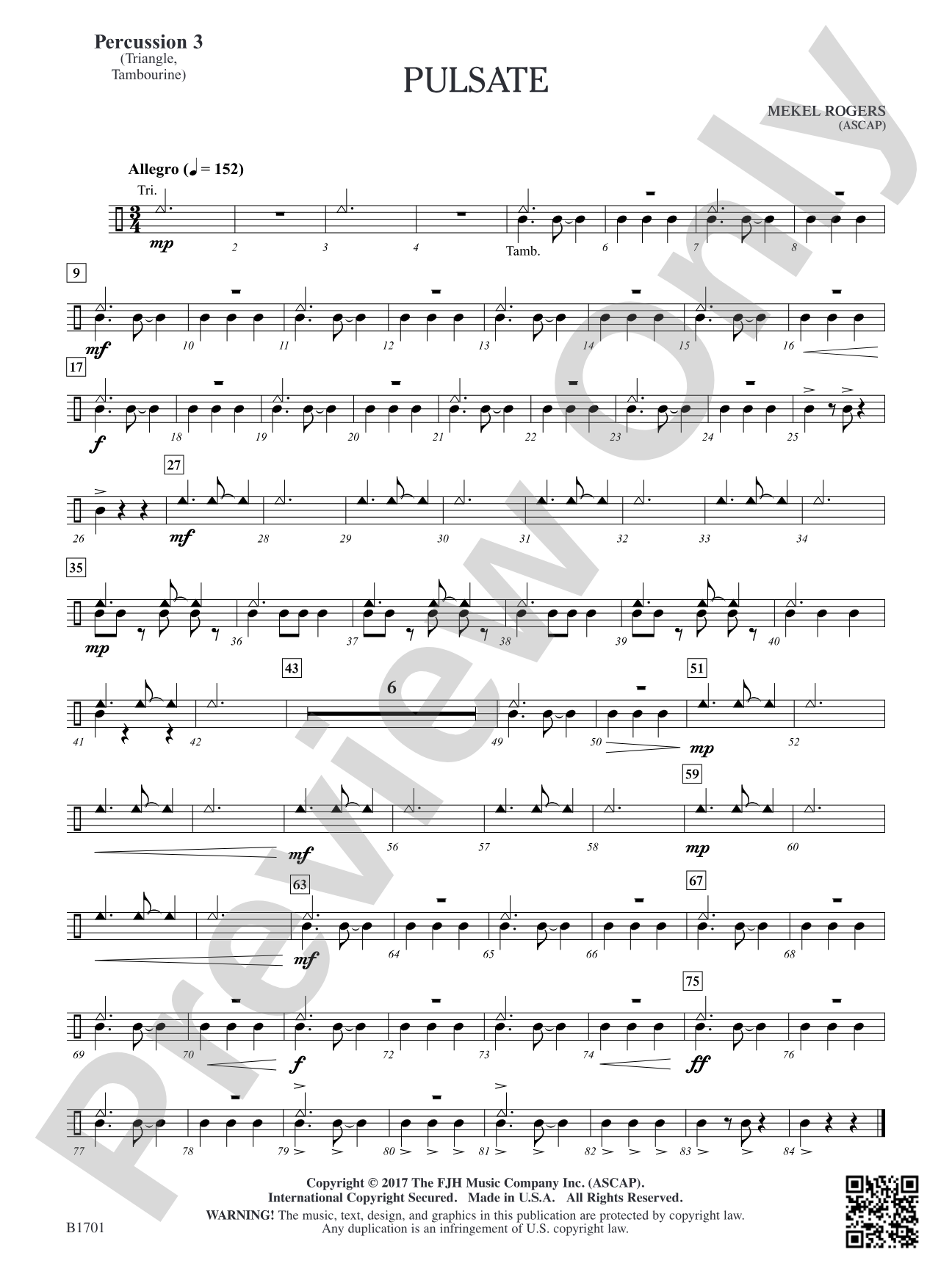 Pulsate: Percussion 3