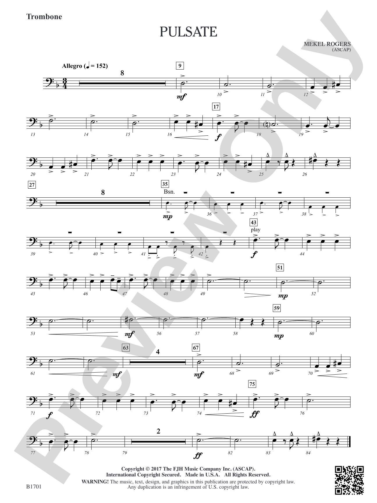 Pulsate: Trombone