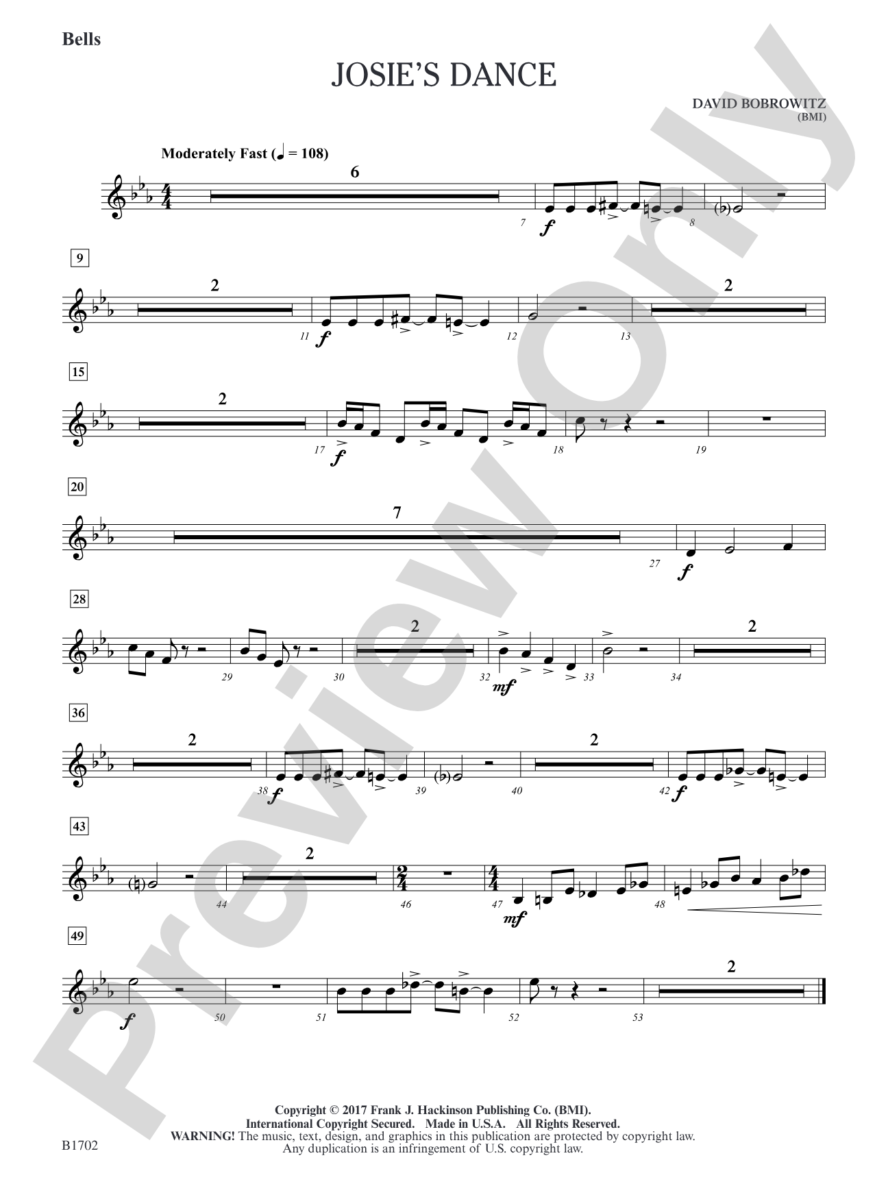 Josie's Dance: Bells