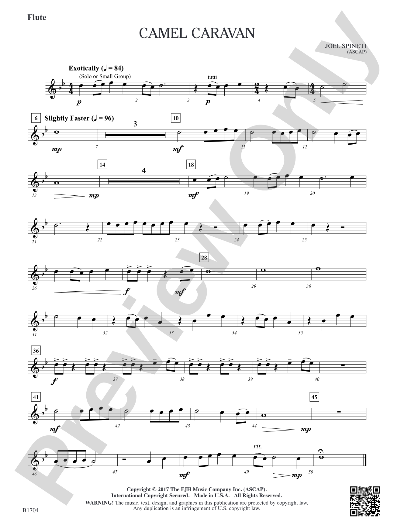 Camel Caravan: Flute