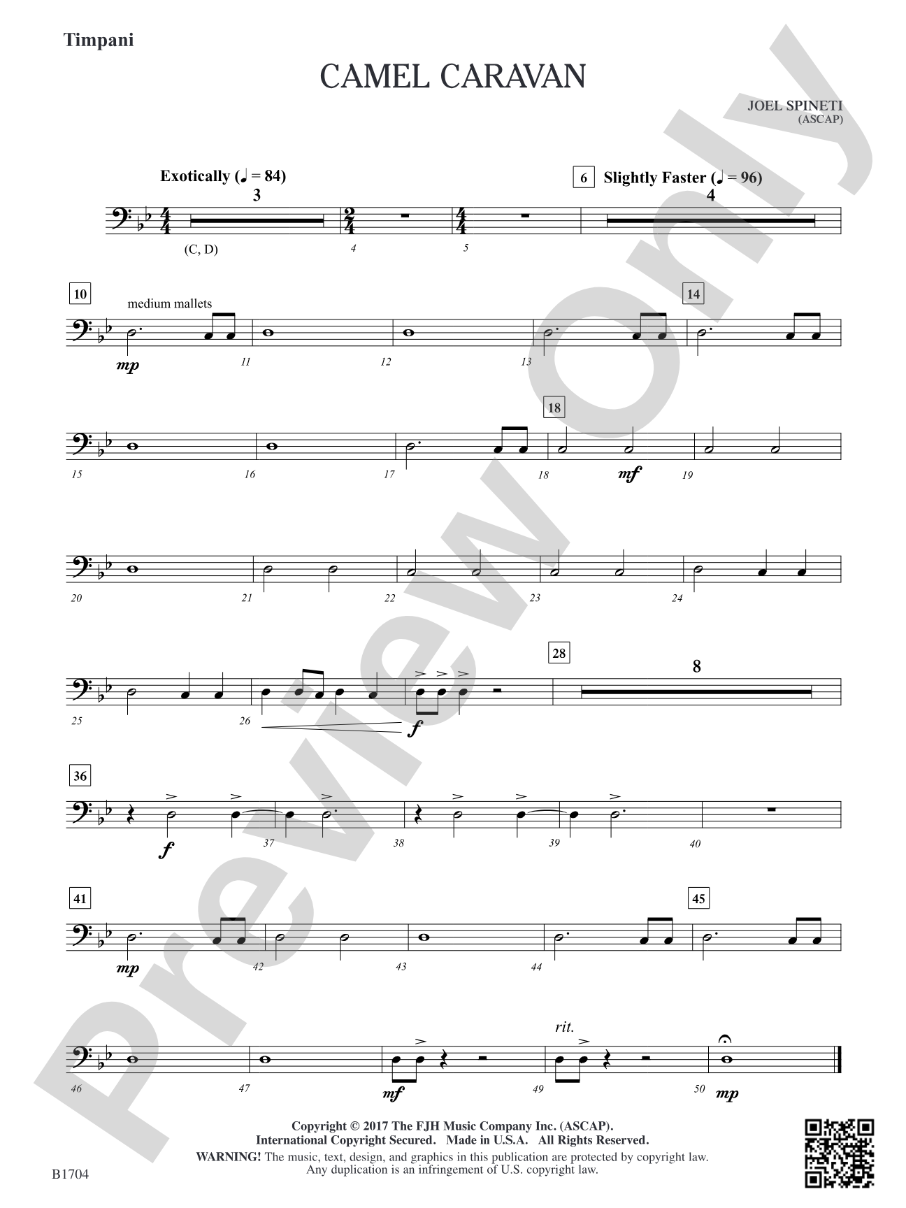 Camel Caravan: Timpani