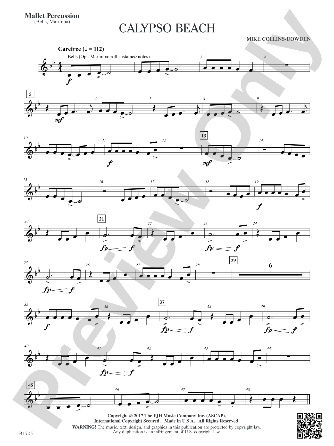 Calypso Beach: Mallet Percussion