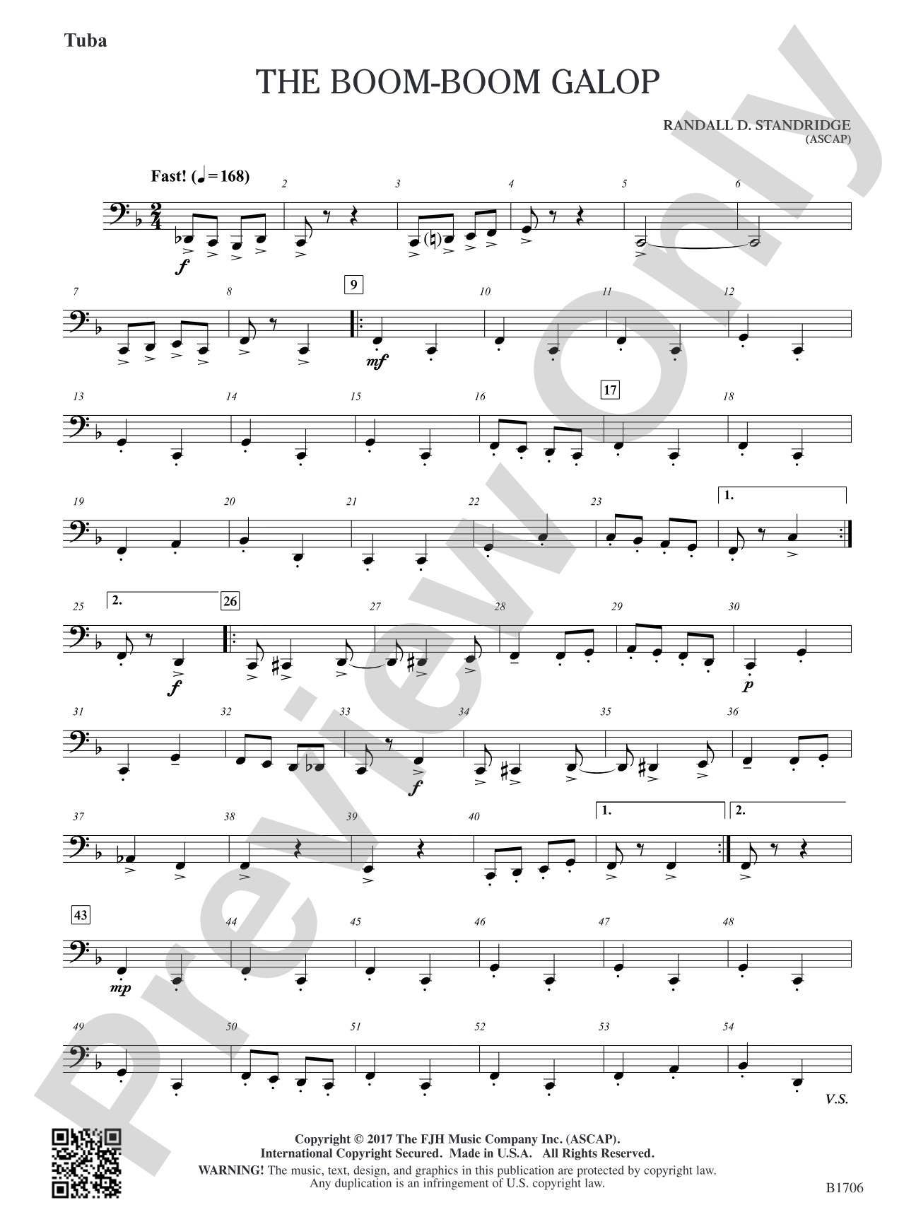 The Boom-Boom Galop: Tuba