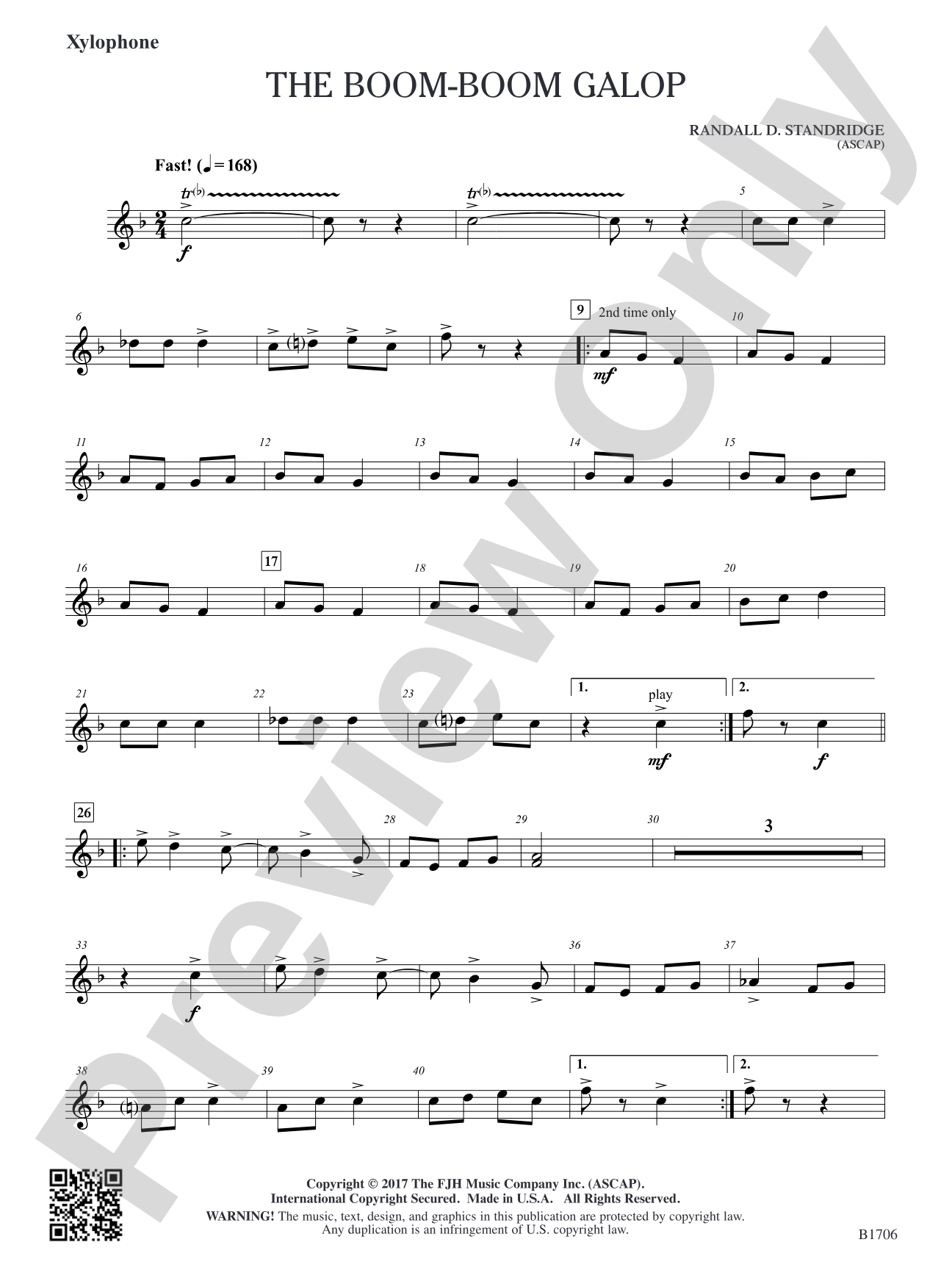 The Boom-Boom Galop: Xylophone