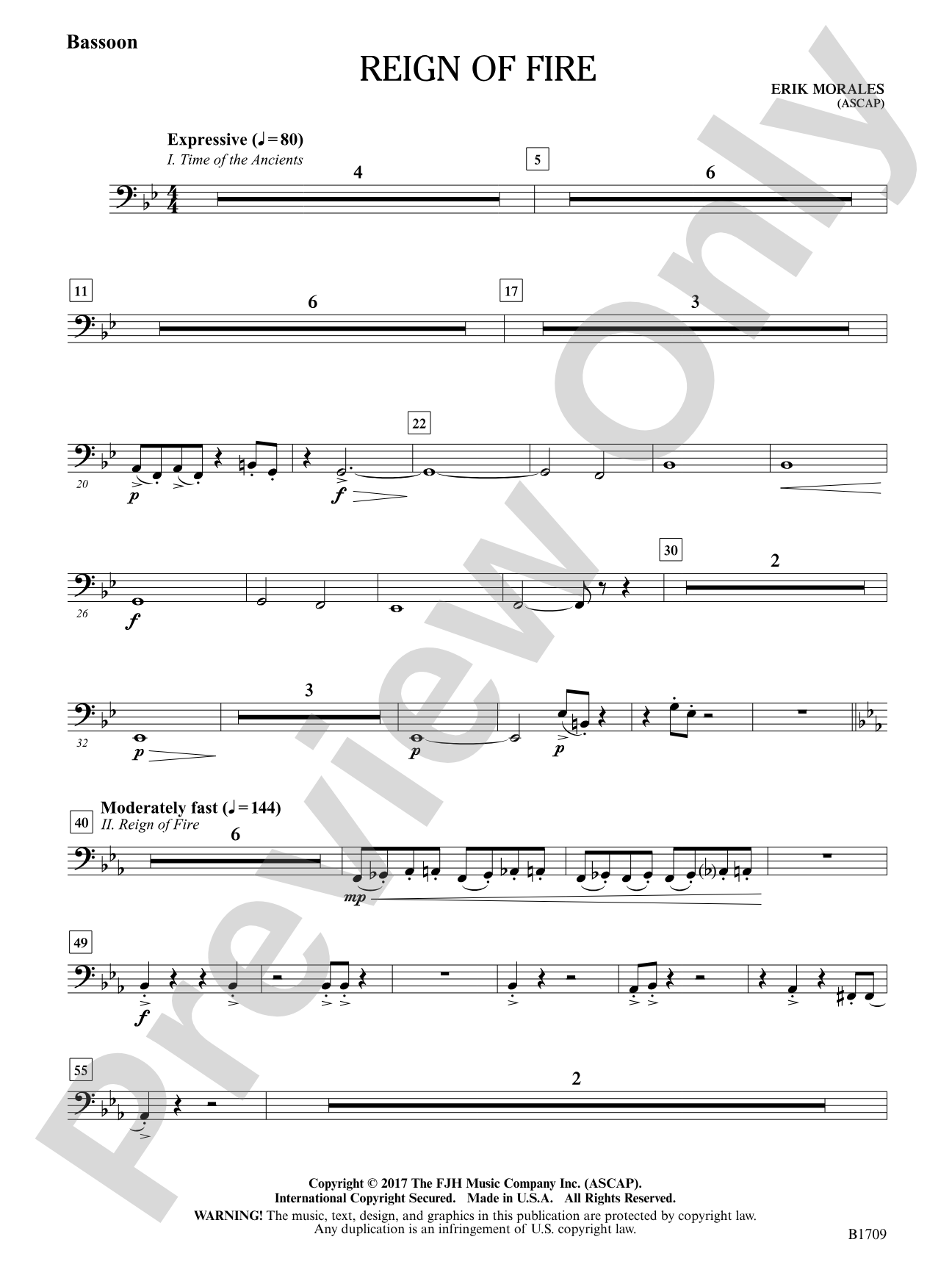 Reign of Fire: Bassoon