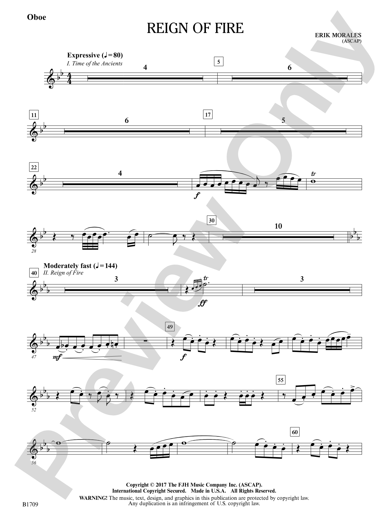 Reign of Fire: Oboe