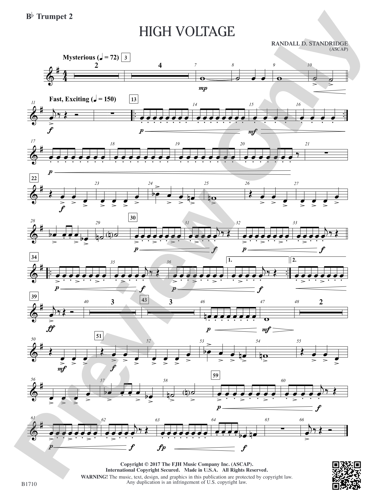 High Voltage: B-flat Trumpet 2