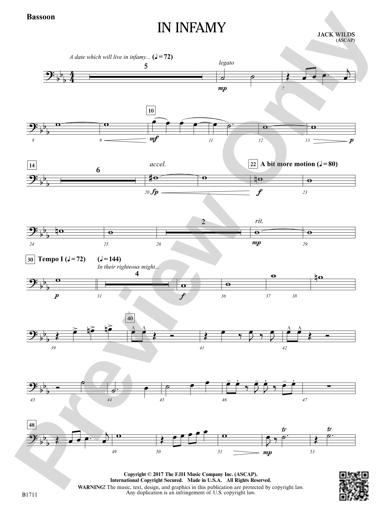 In Infamy: Bassoon