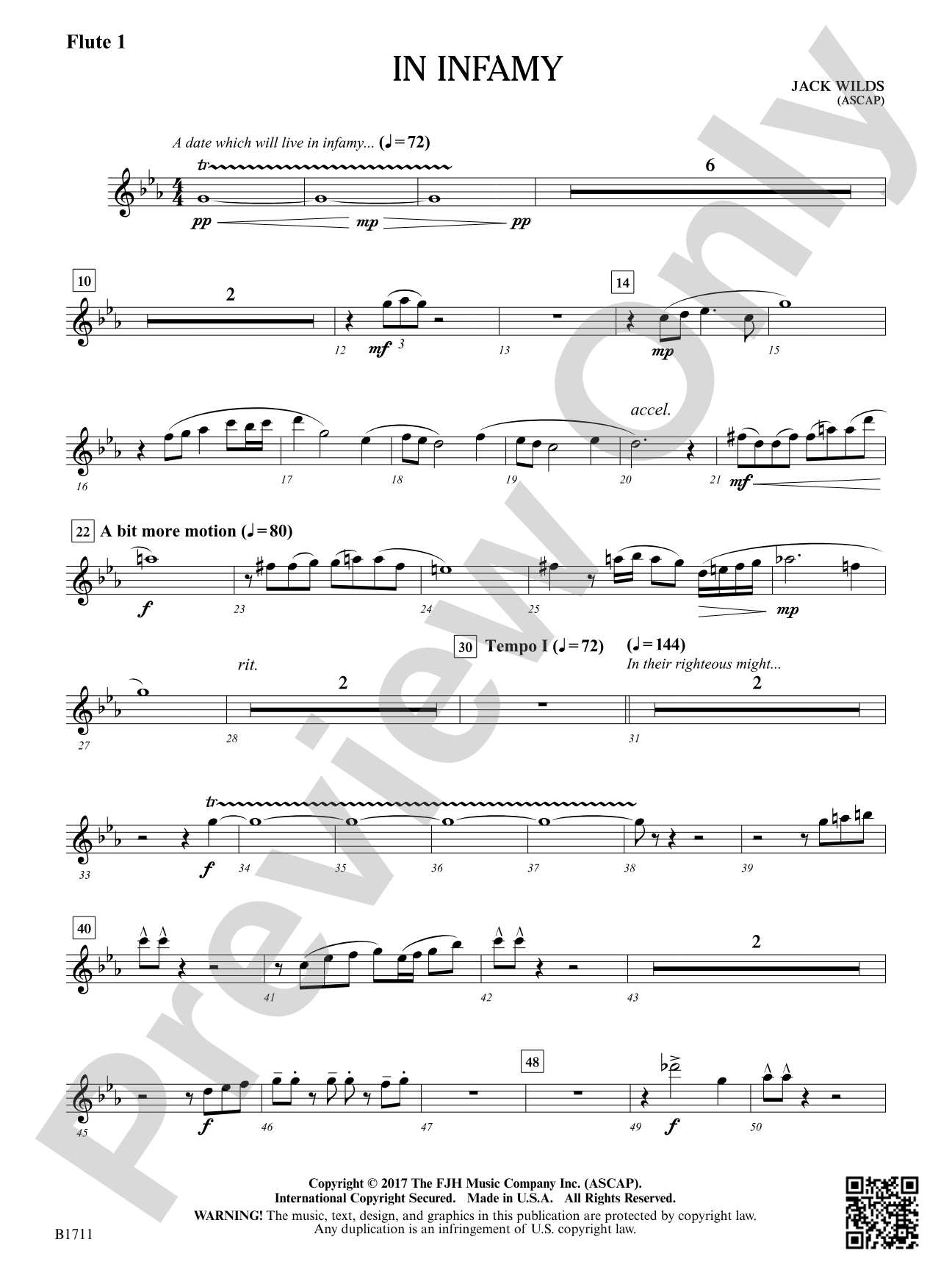 In Infamy: Flute 1