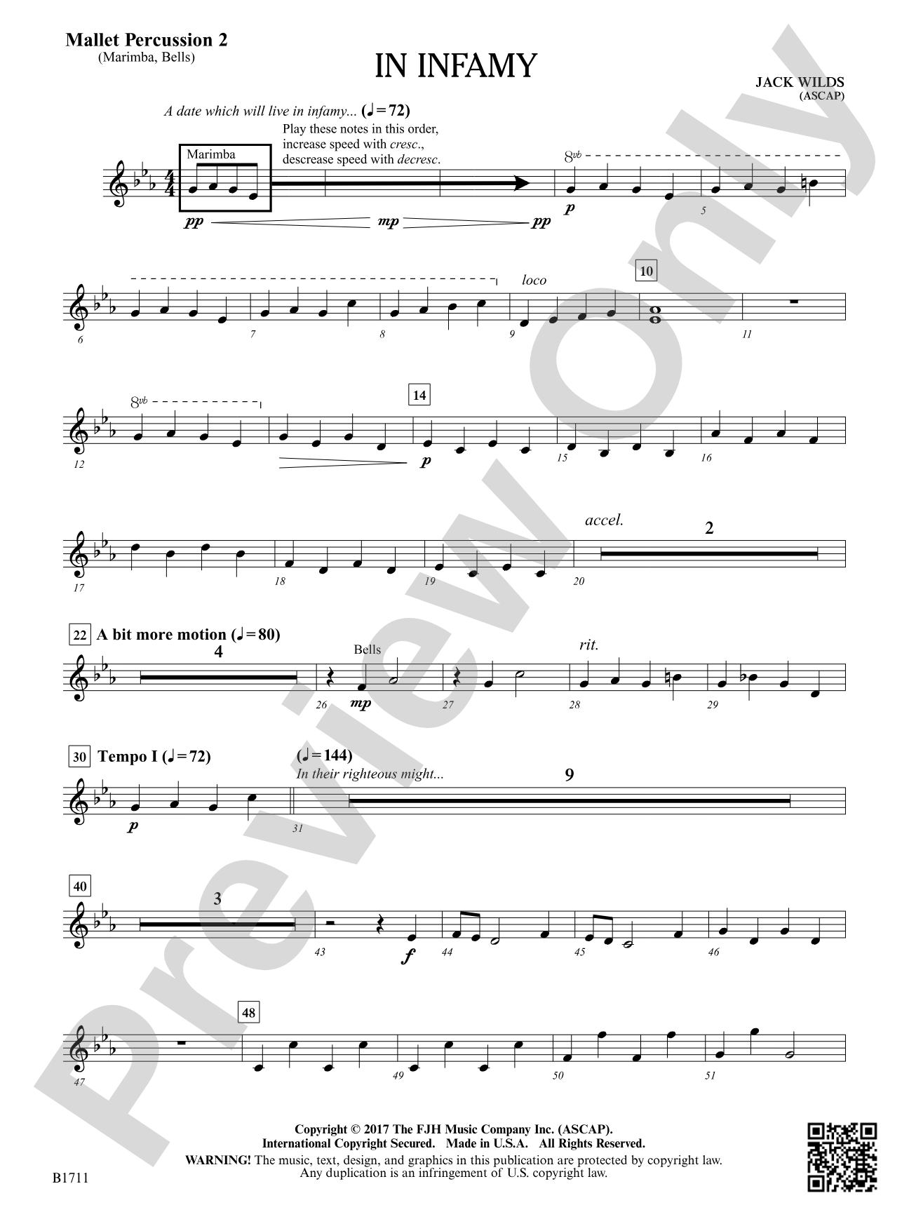 In Infamy: Mallet Percussion 2