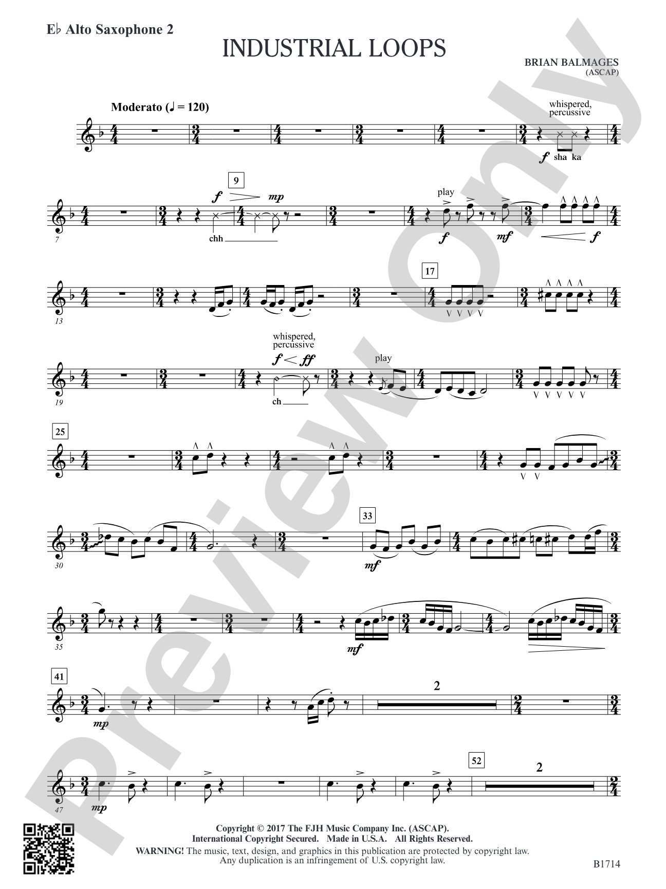 Industrial Loops: E-flat Alto Saxophone 2