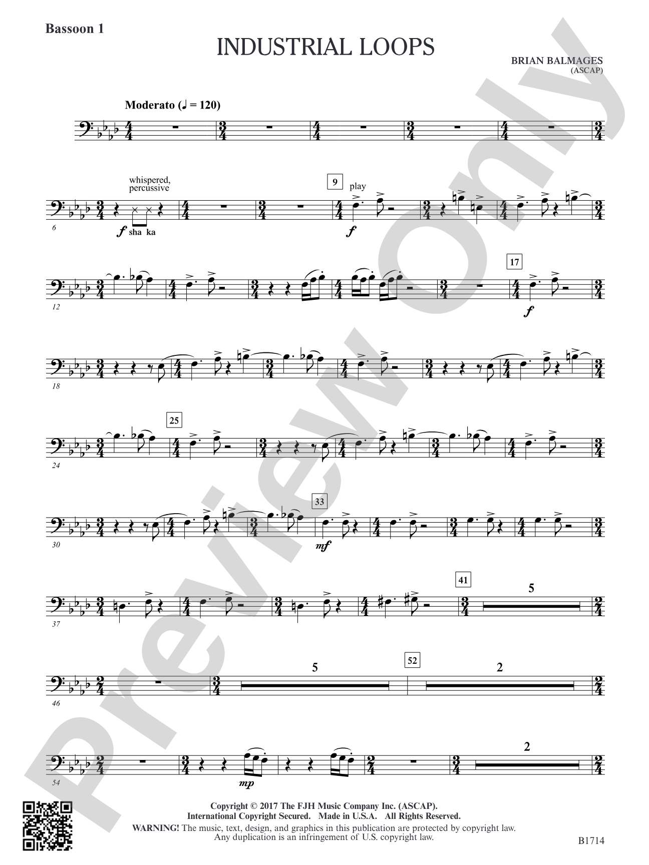 Industrial Loops: Bassoon 1