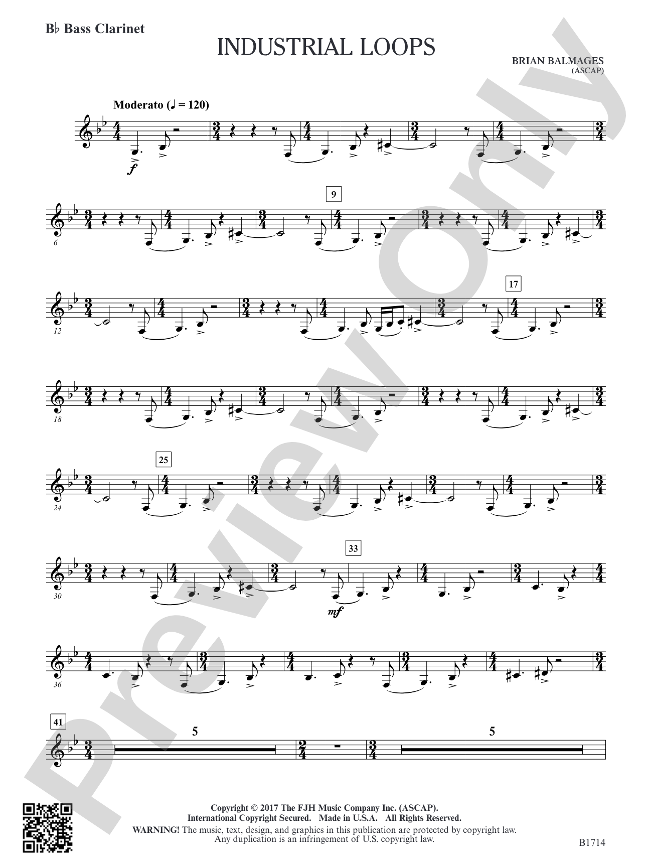 Industrial Loops: B-flat Bass Clarinet