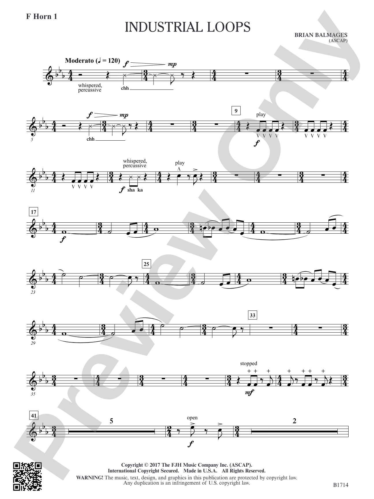 Industrial Loops: F Horn 1