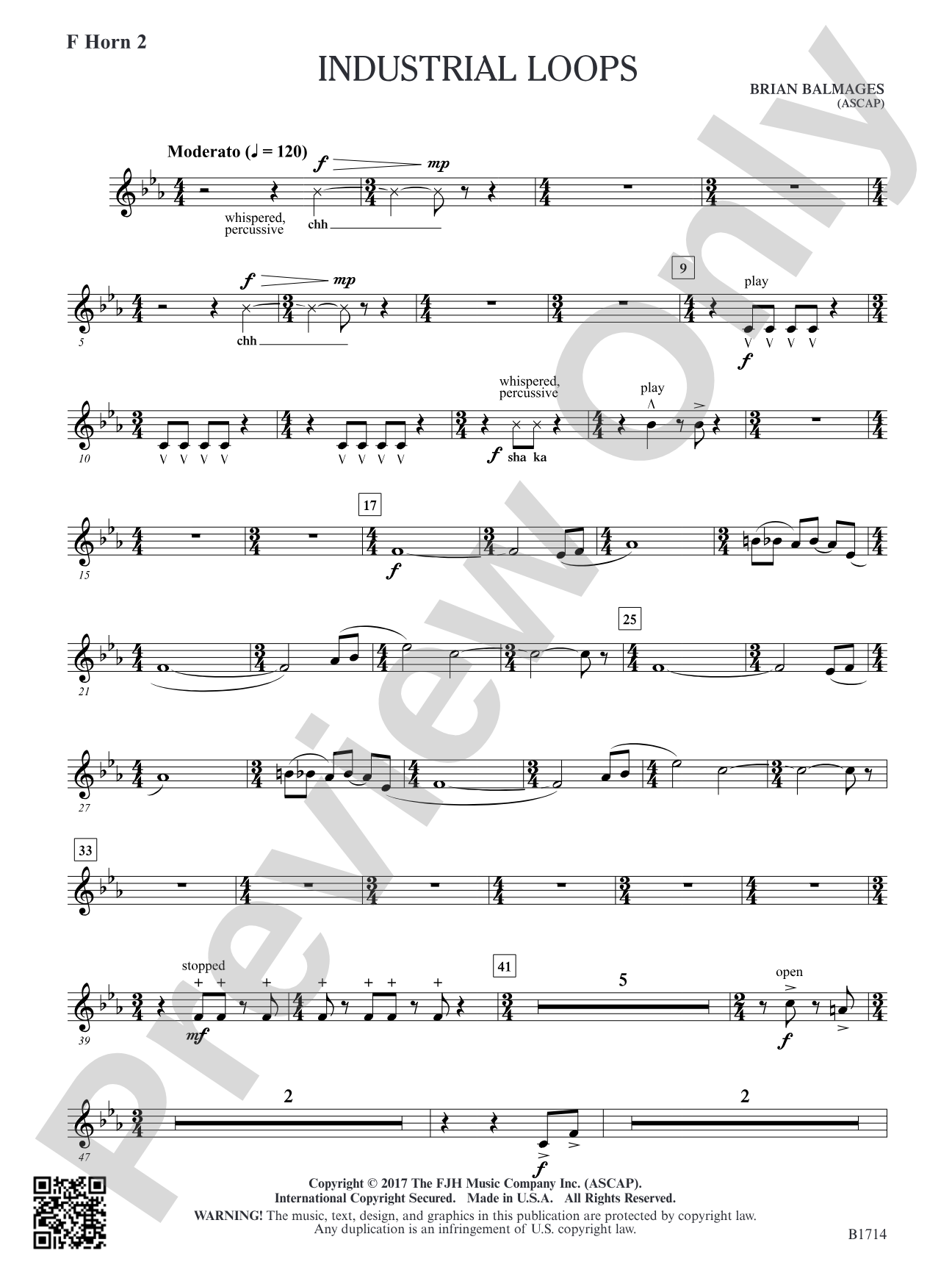 Industrial Loops: F Horn 2