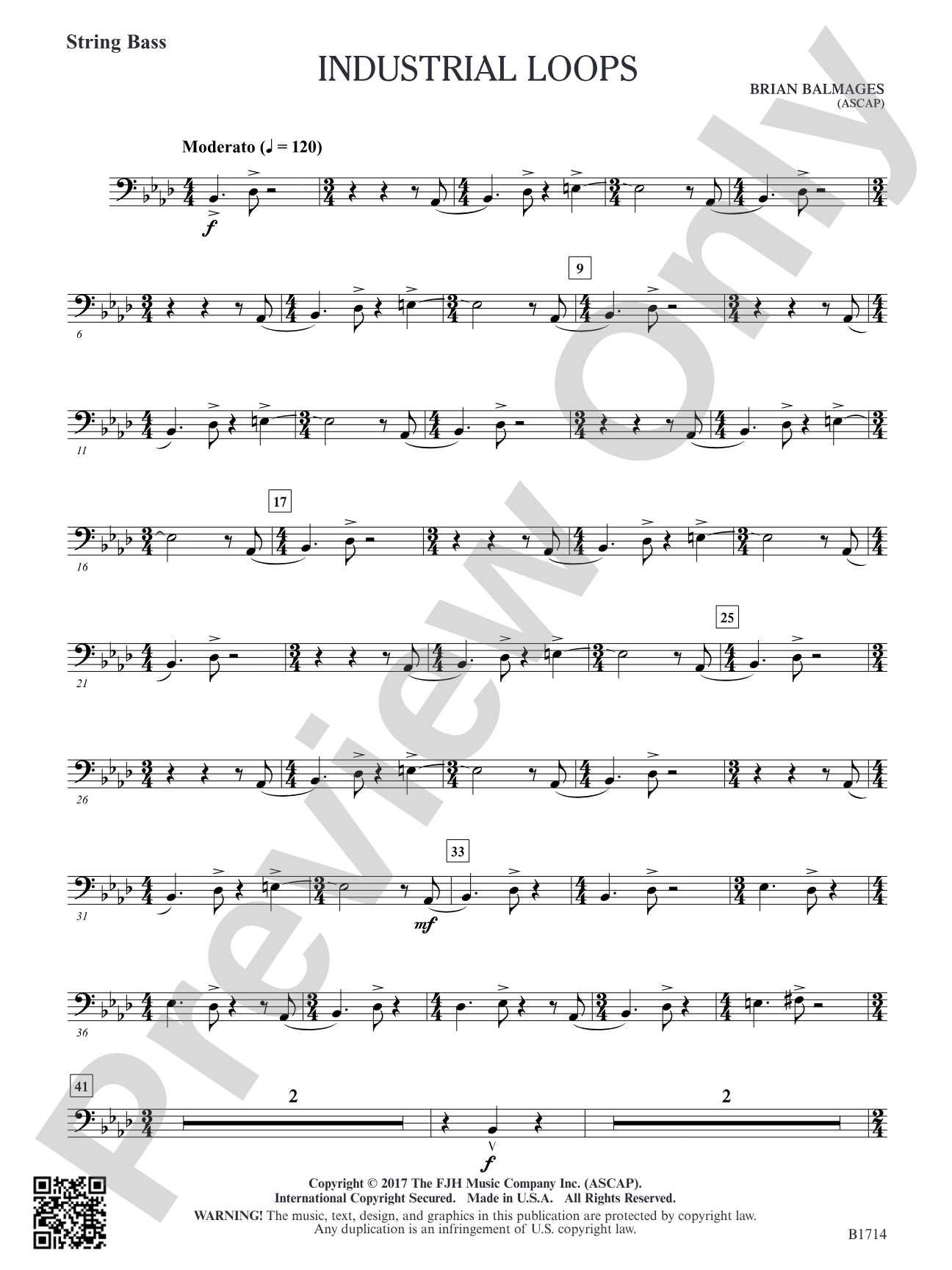 Industrial Loops: String Bass