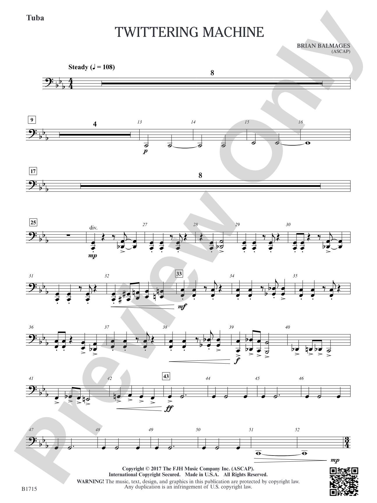 Twittering Machine: Tuba