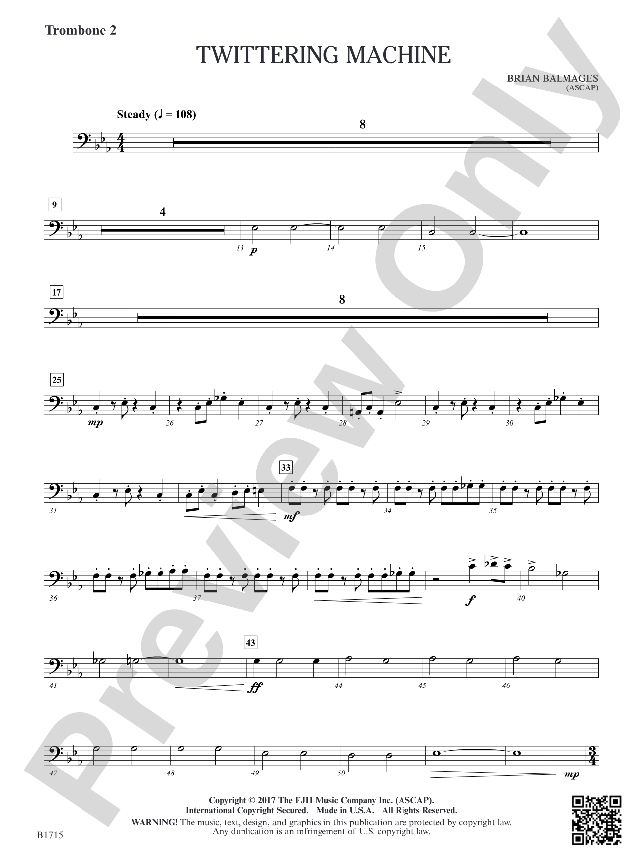 Twittering Machine: Trombone 2