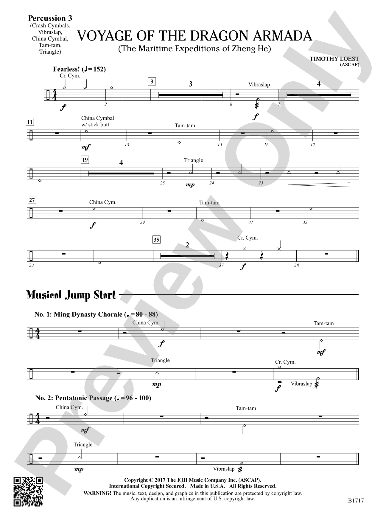 Voyage of the Dragon Armada: Percussion 3