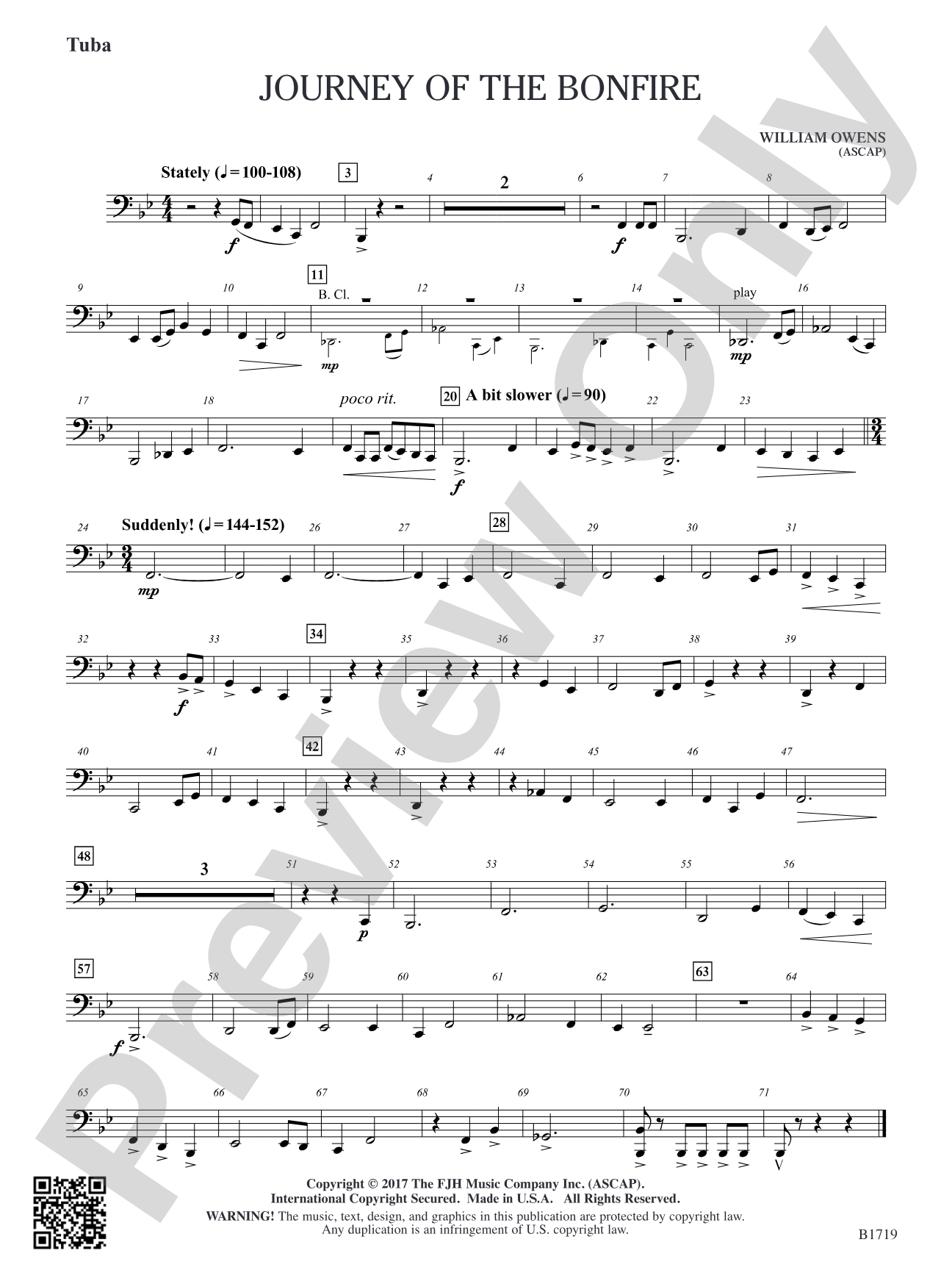Journey of the Bonfire: Tuba