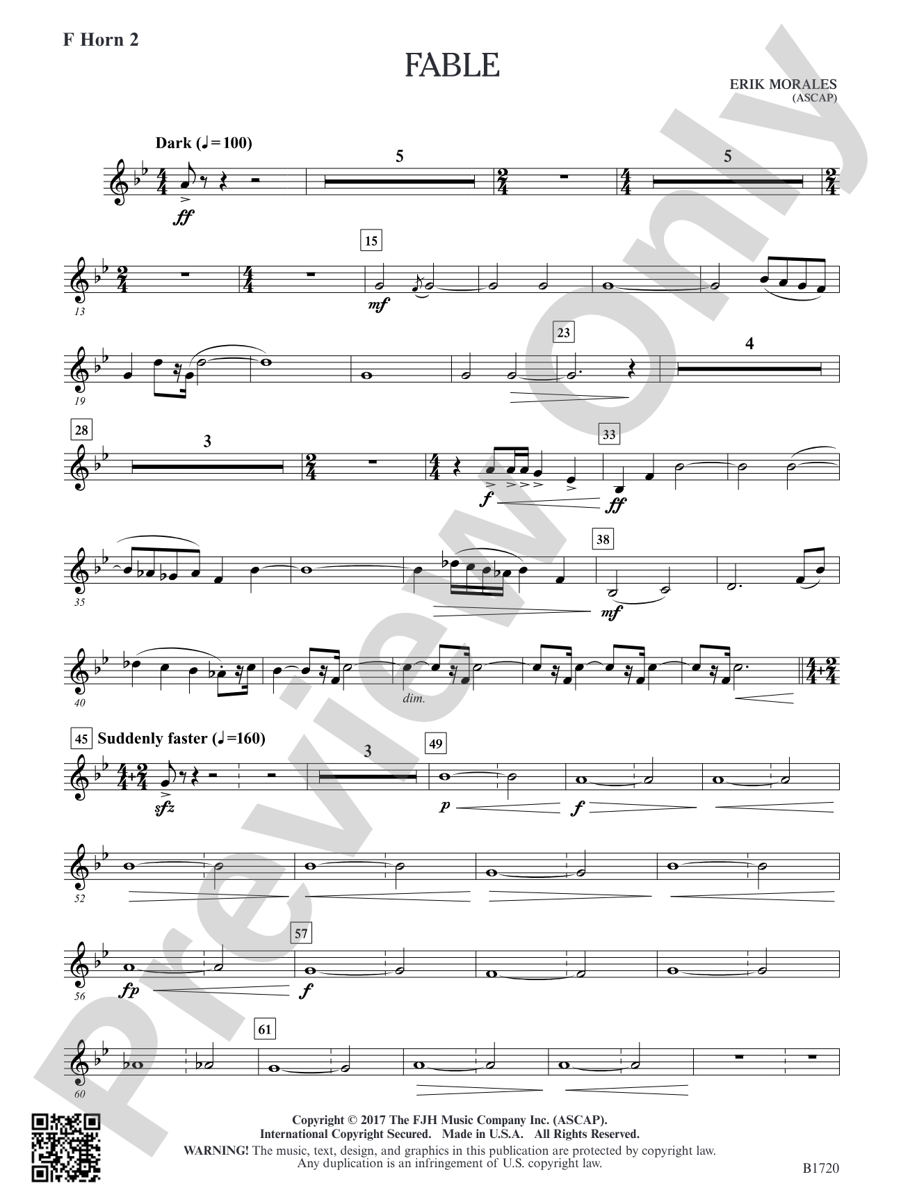 Fable: F Horn 2