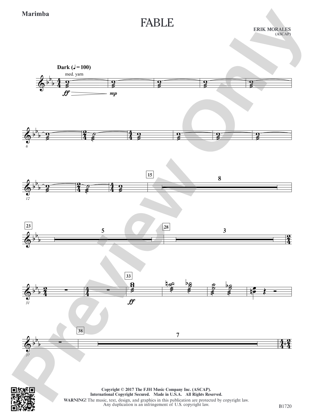 Fable: Marimba