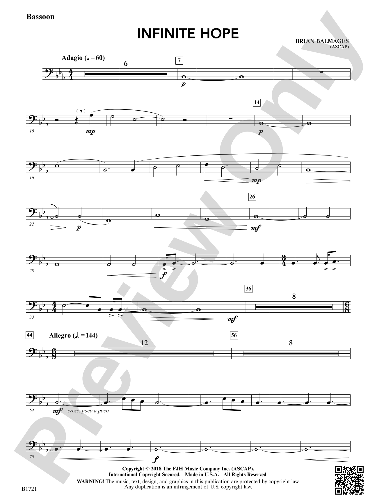 Infinite Hope: Bassoon