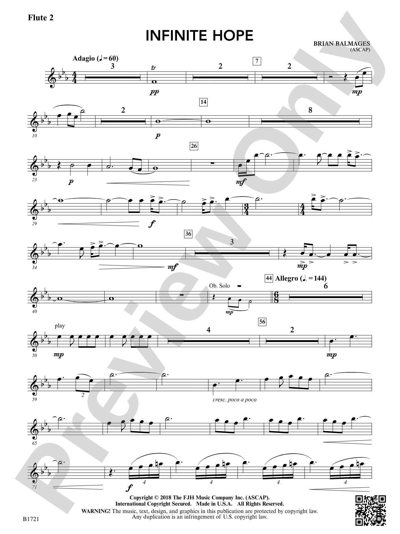 Infinite Hope: Flute 2