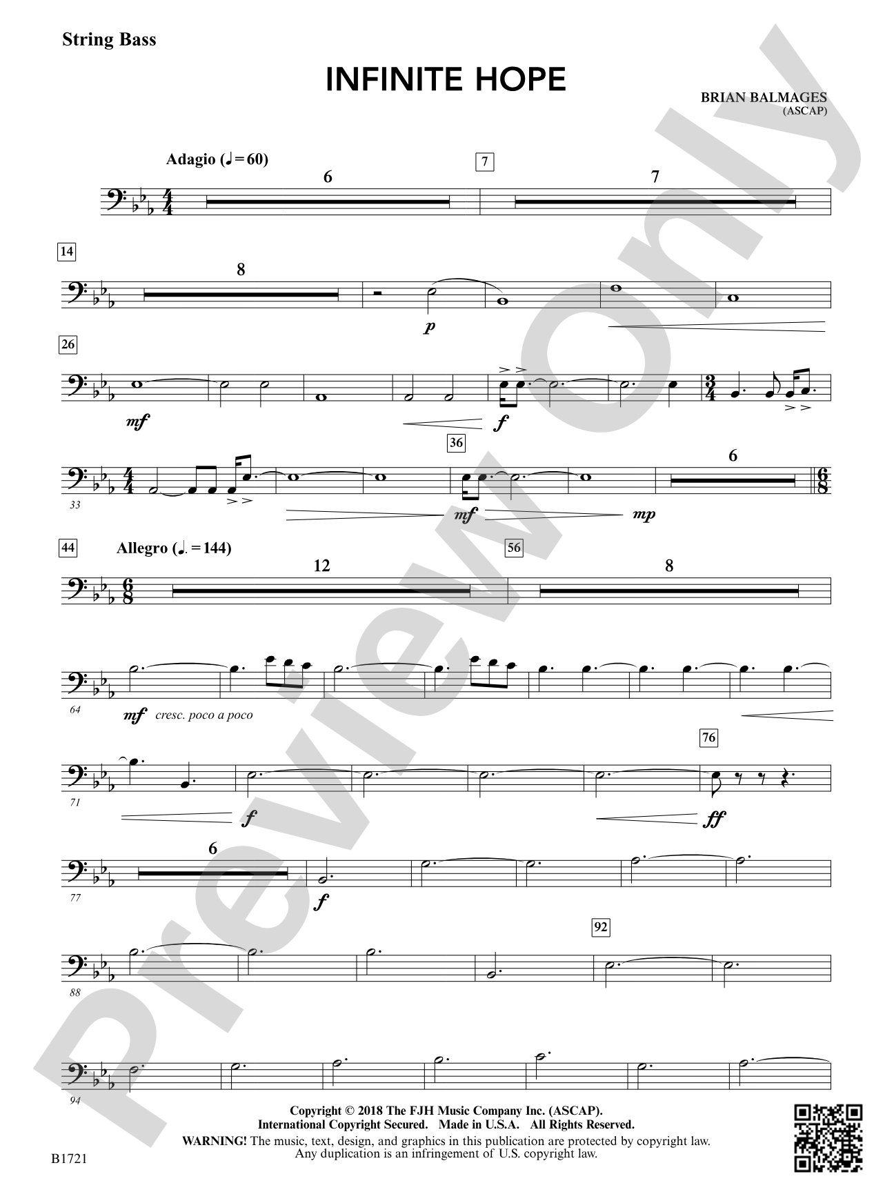 Infinite Hope: String Bass