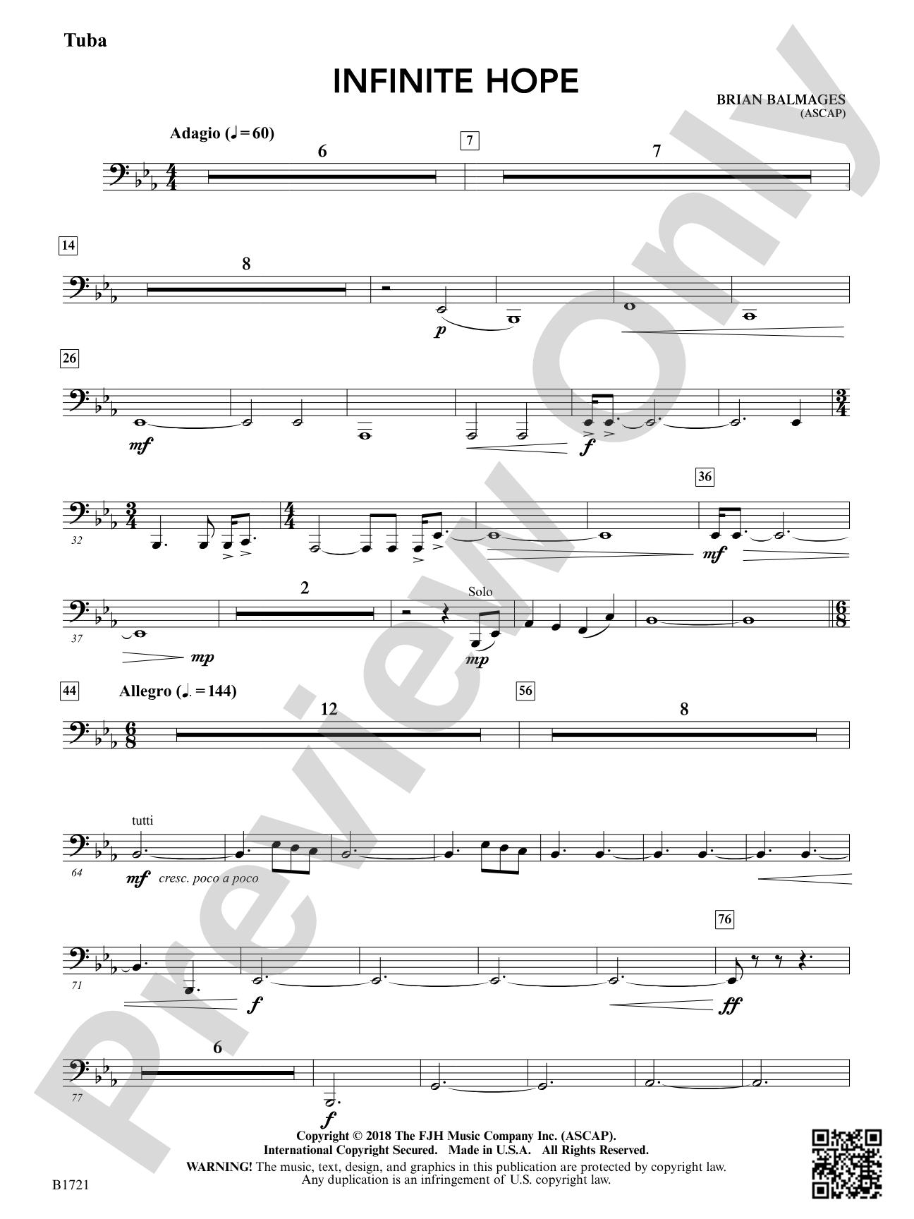 Infinite Hope: Tuba