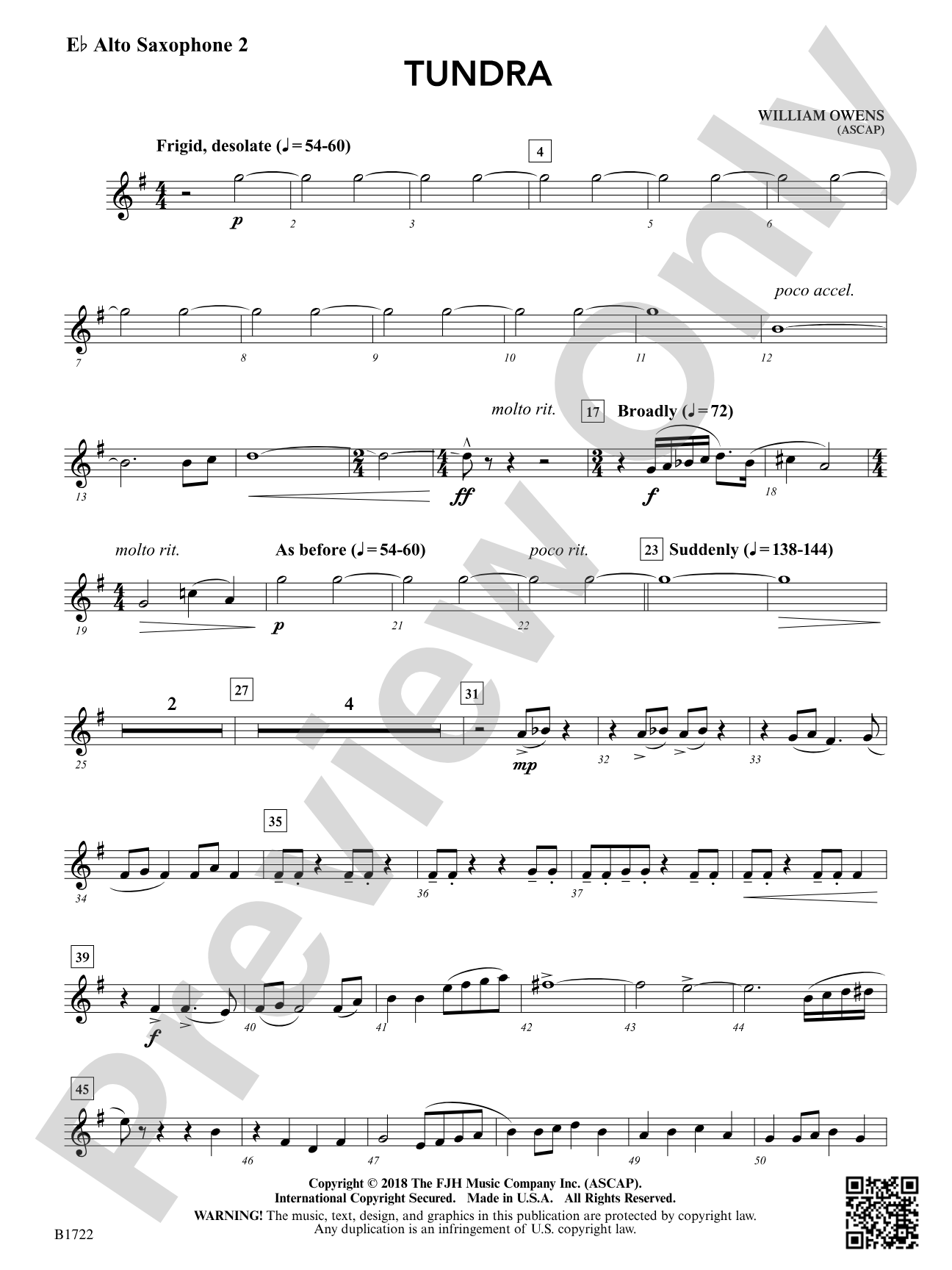 Tundra: E-flat Alto Saxophone 2