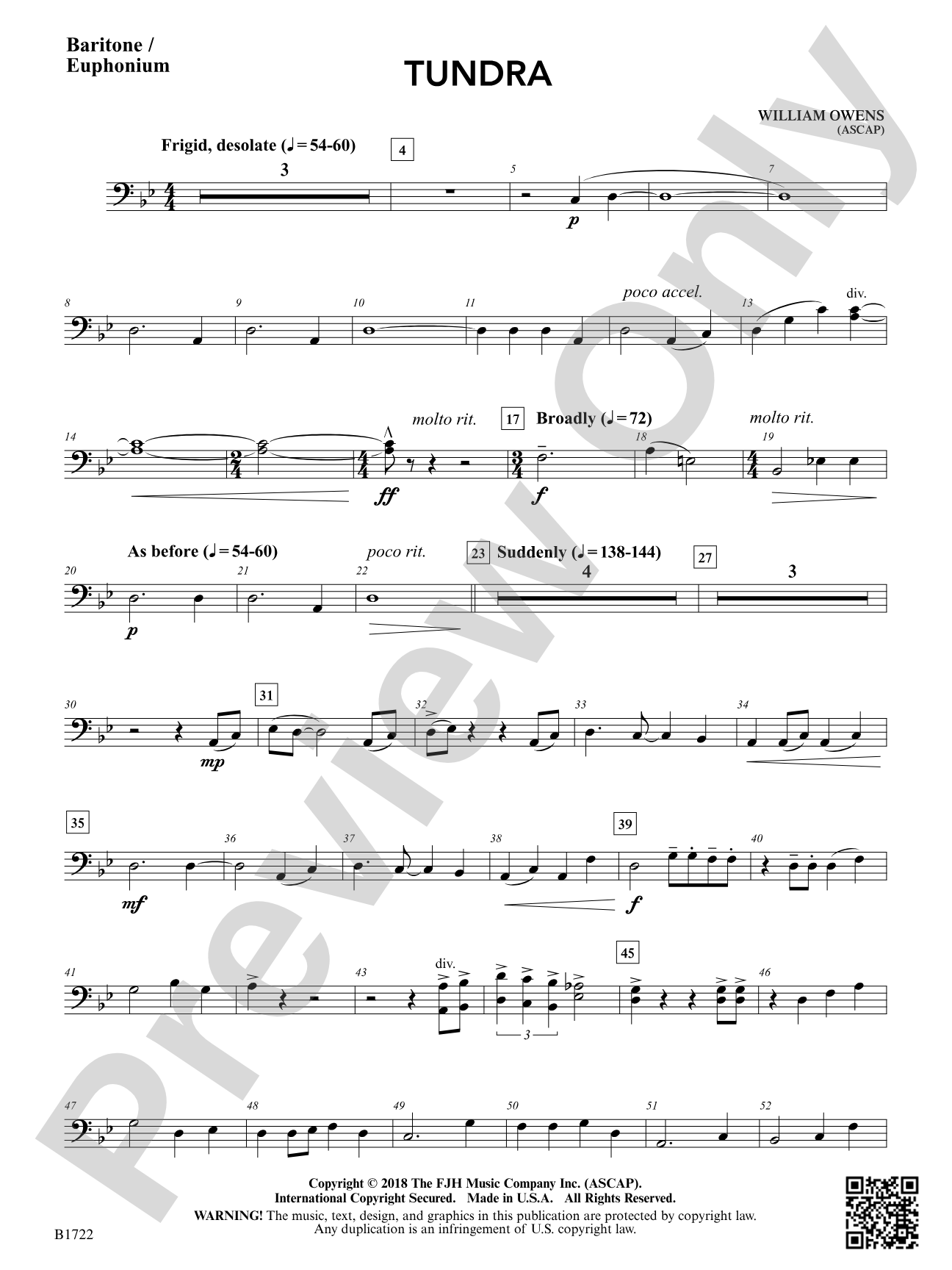 Tundra: Baritone / Euphonium