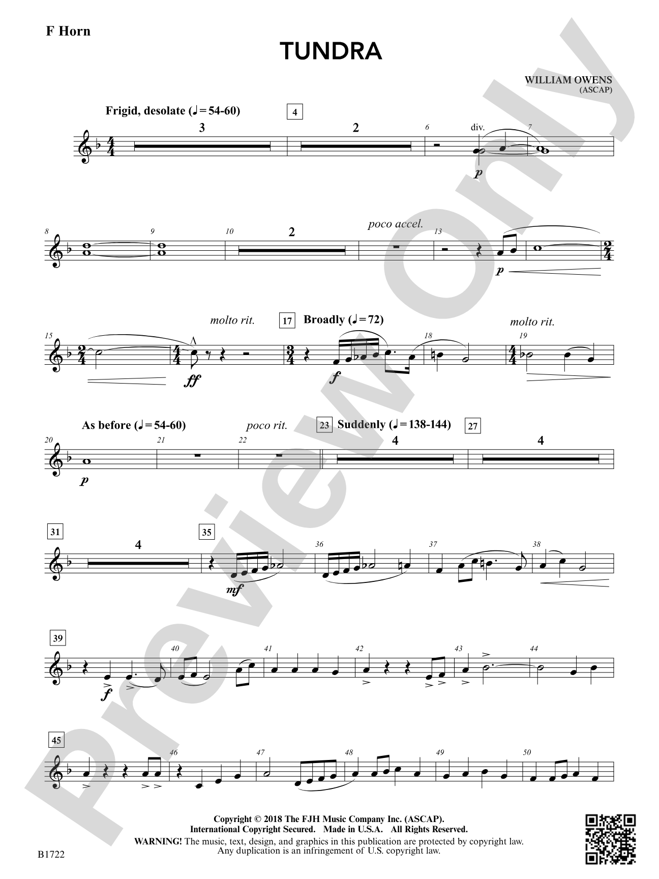 Tundra: F Horn