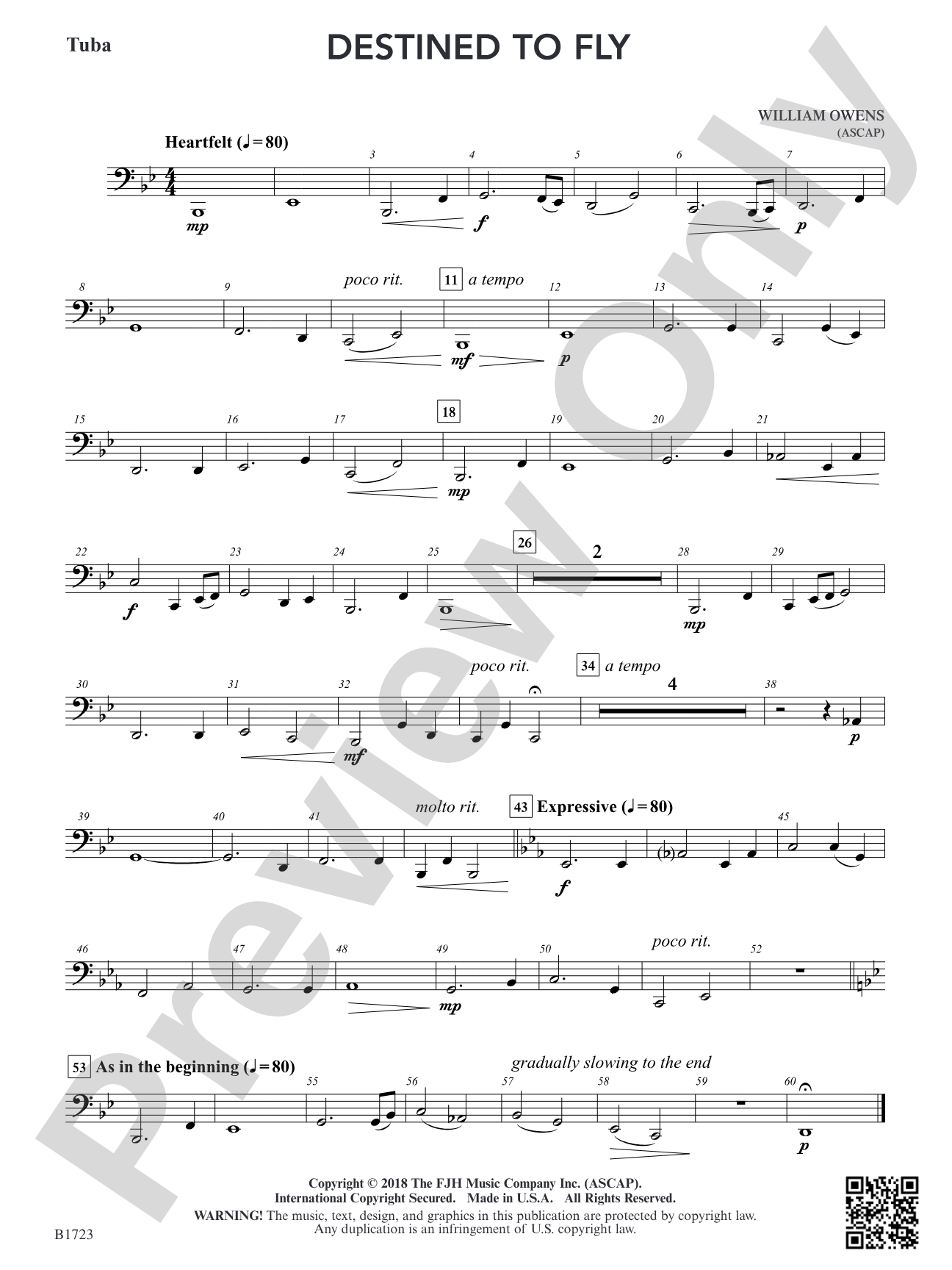 Destined to Fly: Tuba