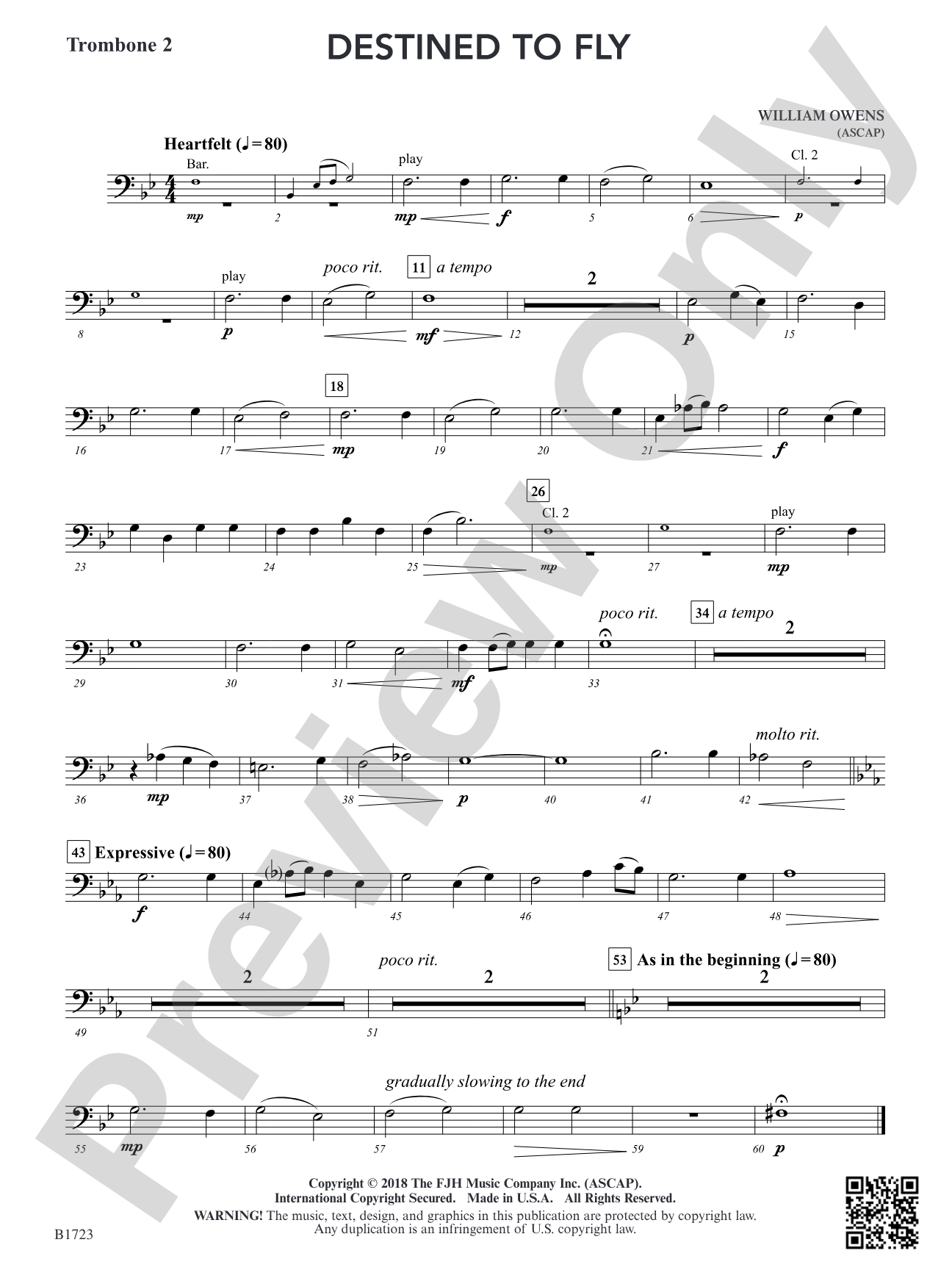 Destined to Fly: Trombone 2