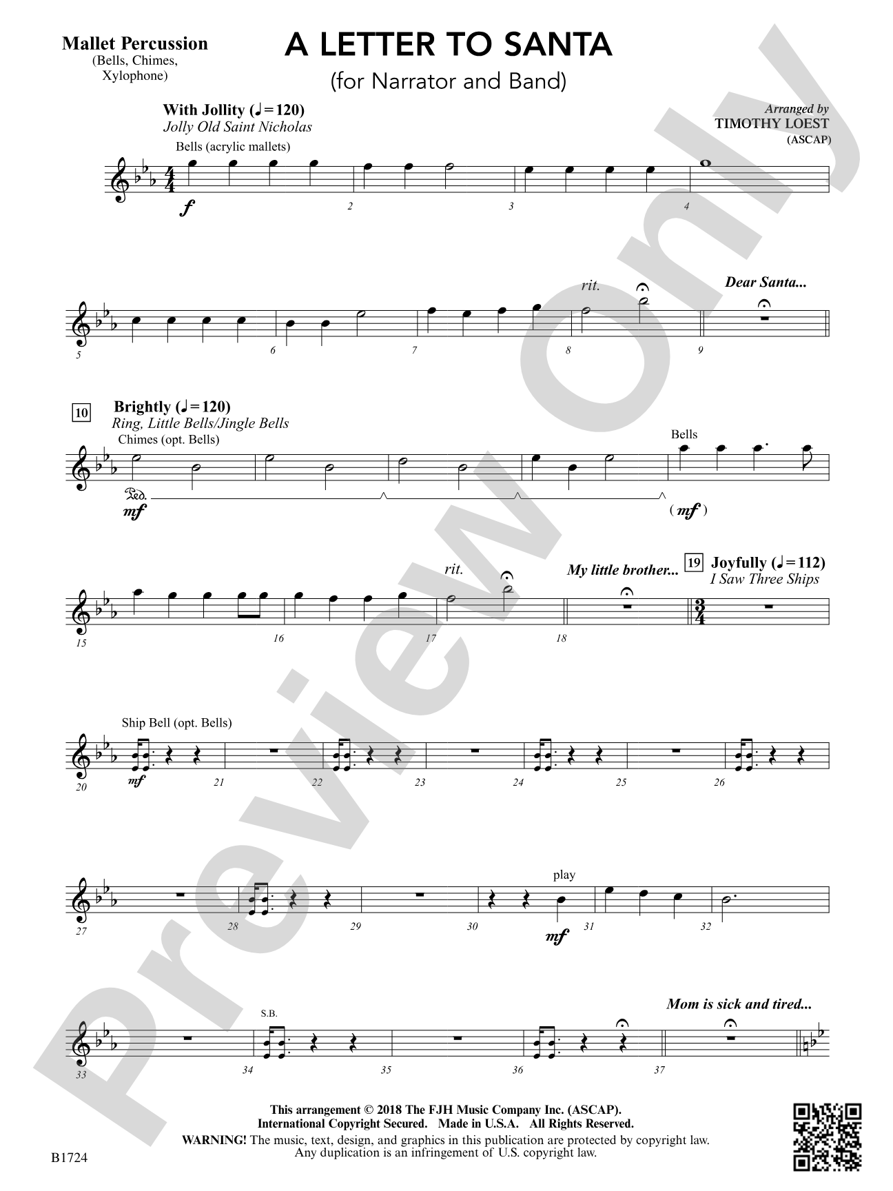 A Letter to Santa: Mallet Percussion