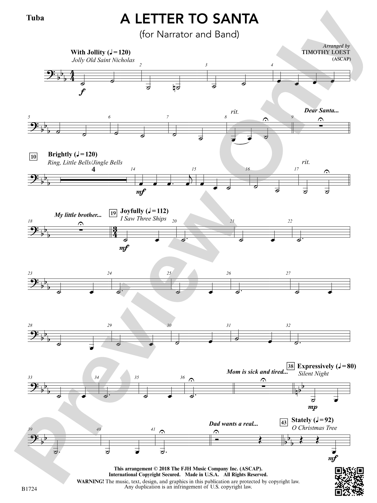 A Letter to Santa: Tuba