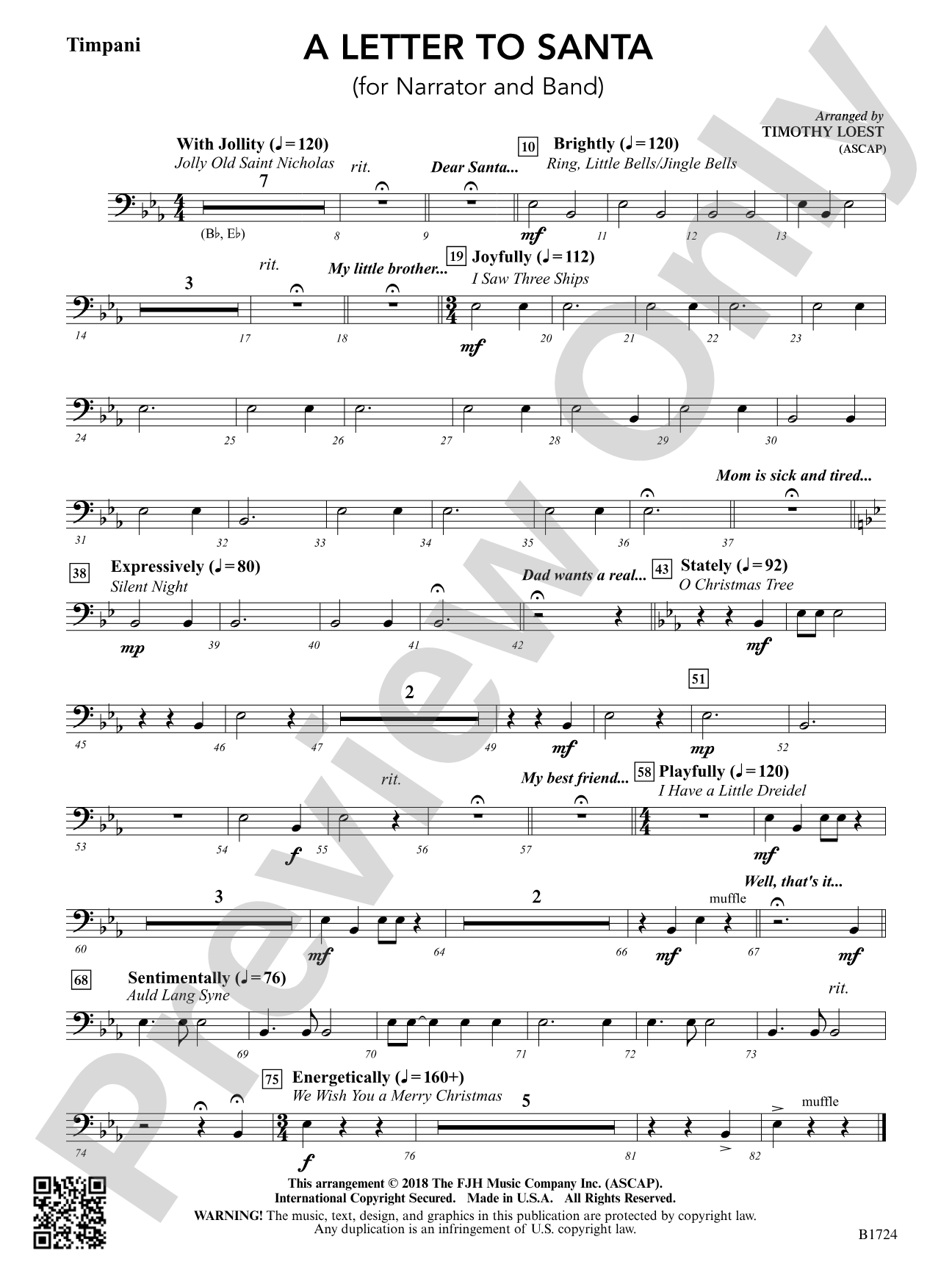 A Letter to Santa: Timpani
