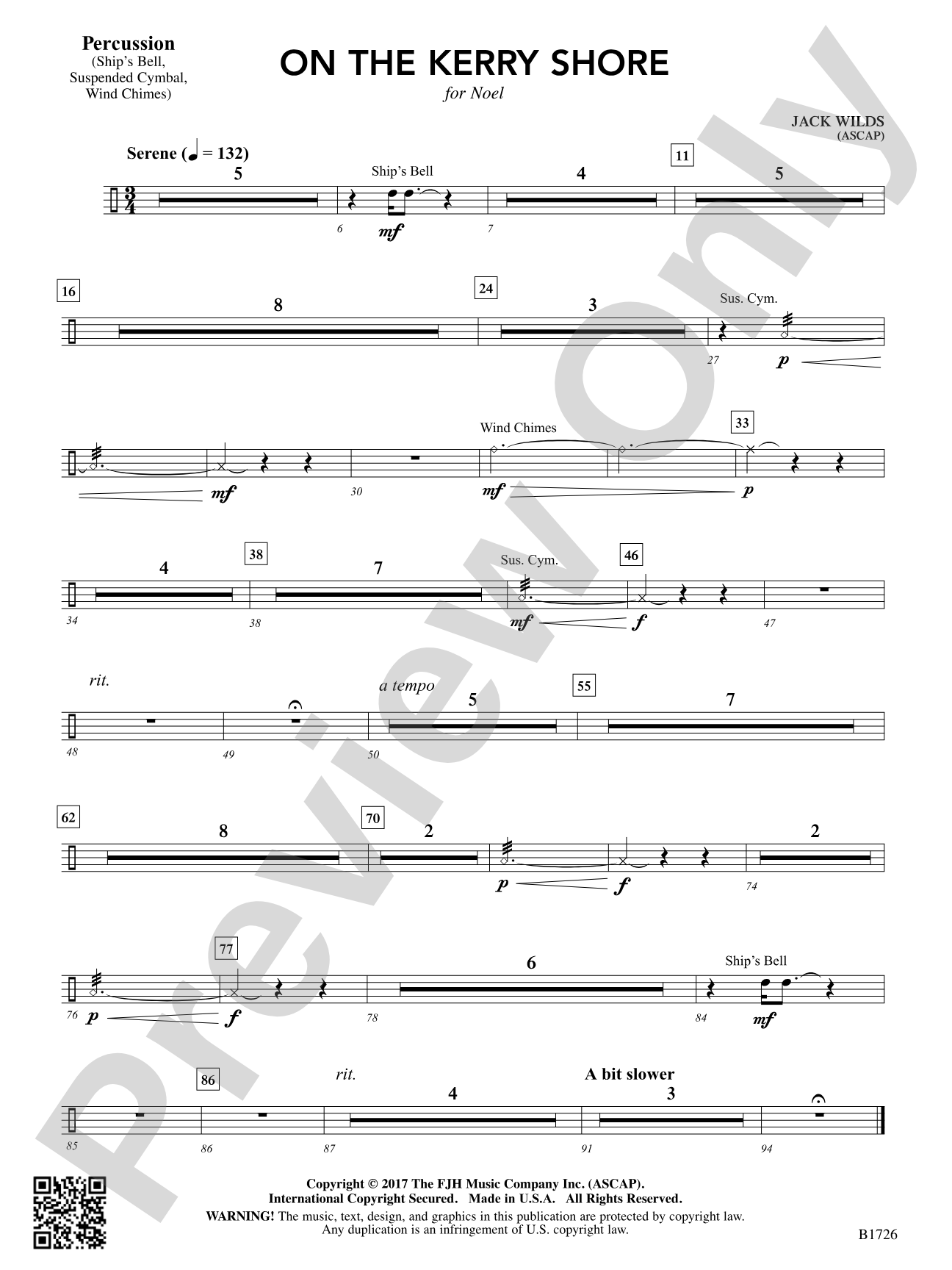 On the Kerry Shore: Percussion