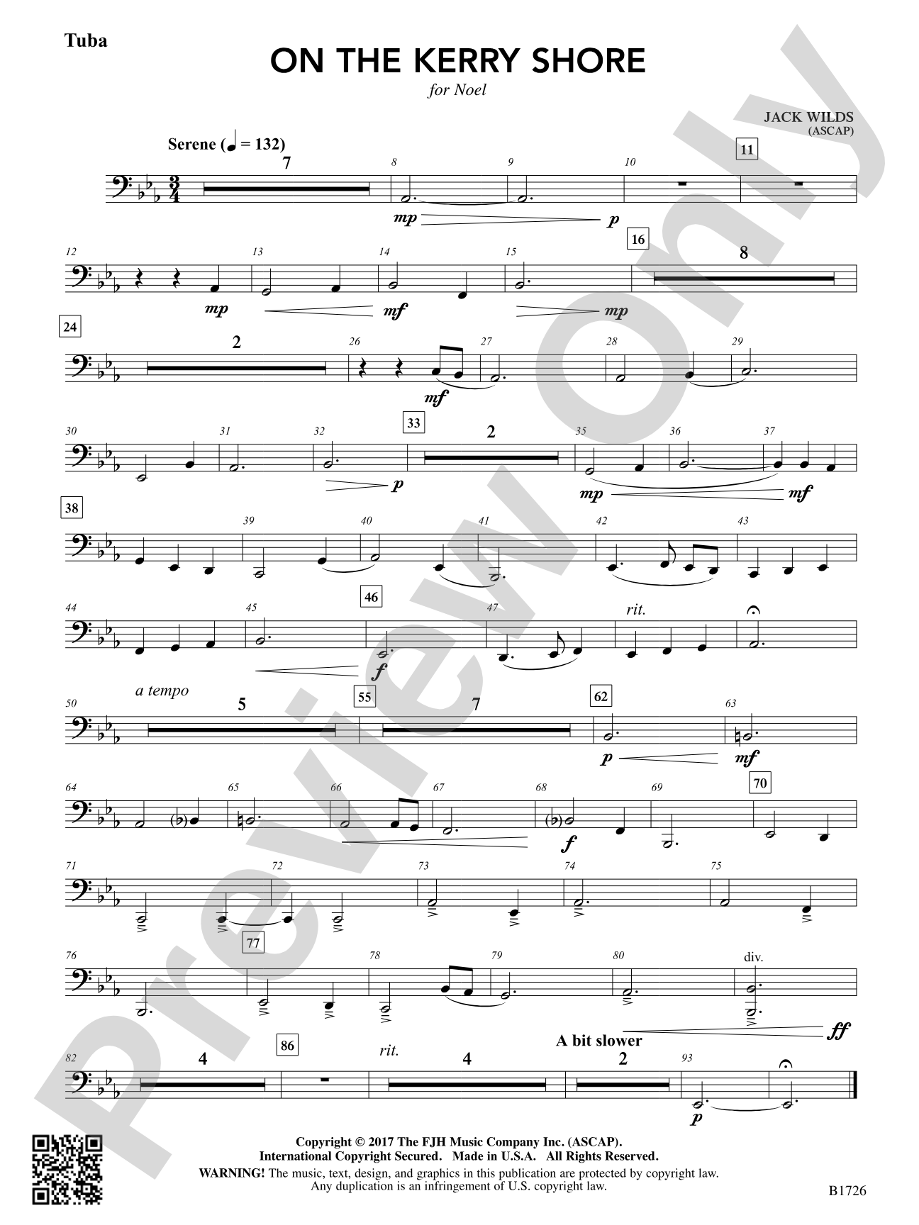 On the Kerry Shore: Tuba